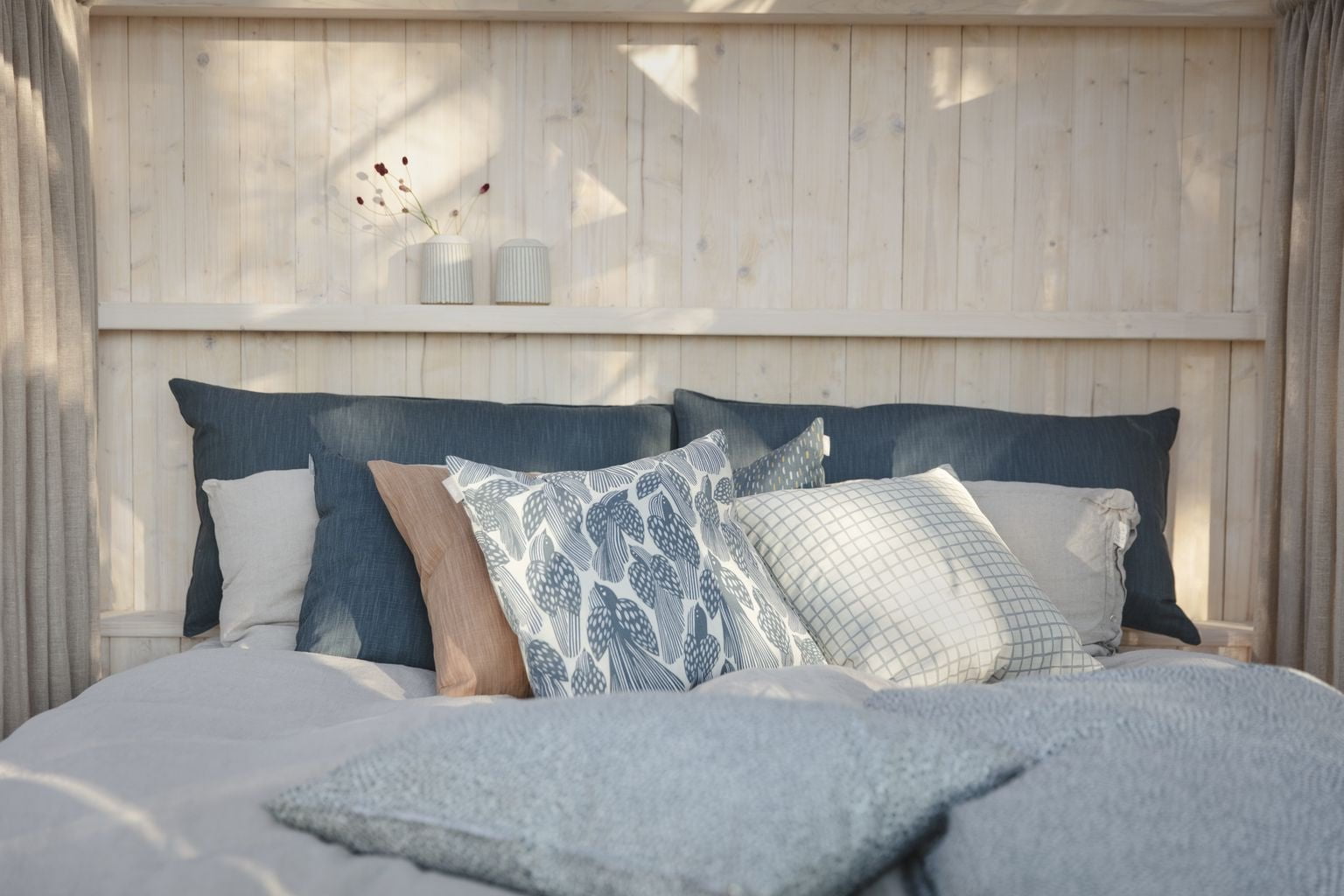 [product_category]-Spira Birds Fabric Width 150 Cm (Price Per Meter), Dusty Blue-Spira of Sweden-7333001018761-6427-SPI-3