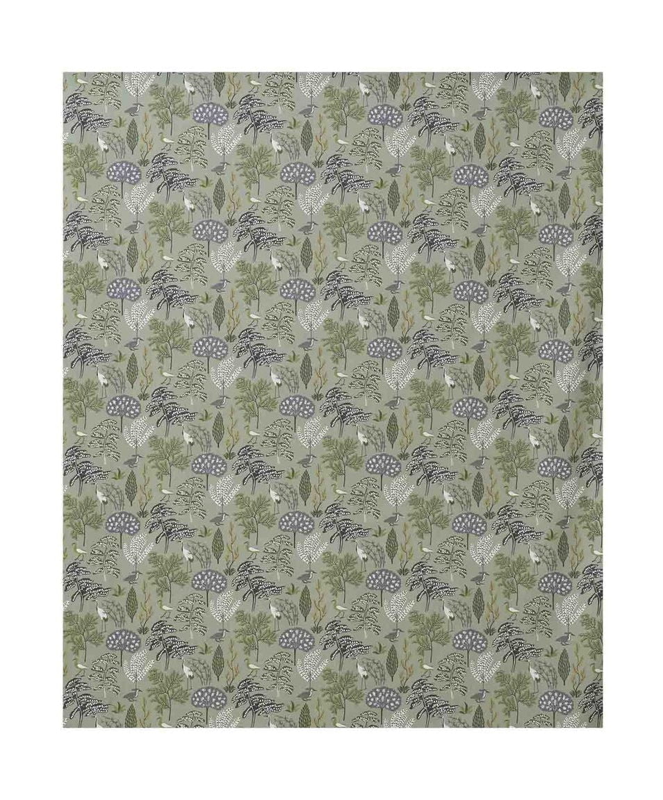 [product_category]-Spira Flora Fabric Width 150 Cm (Price Per Meter), Green-Spira of Sweden-7333001016248-6143-SPI-1