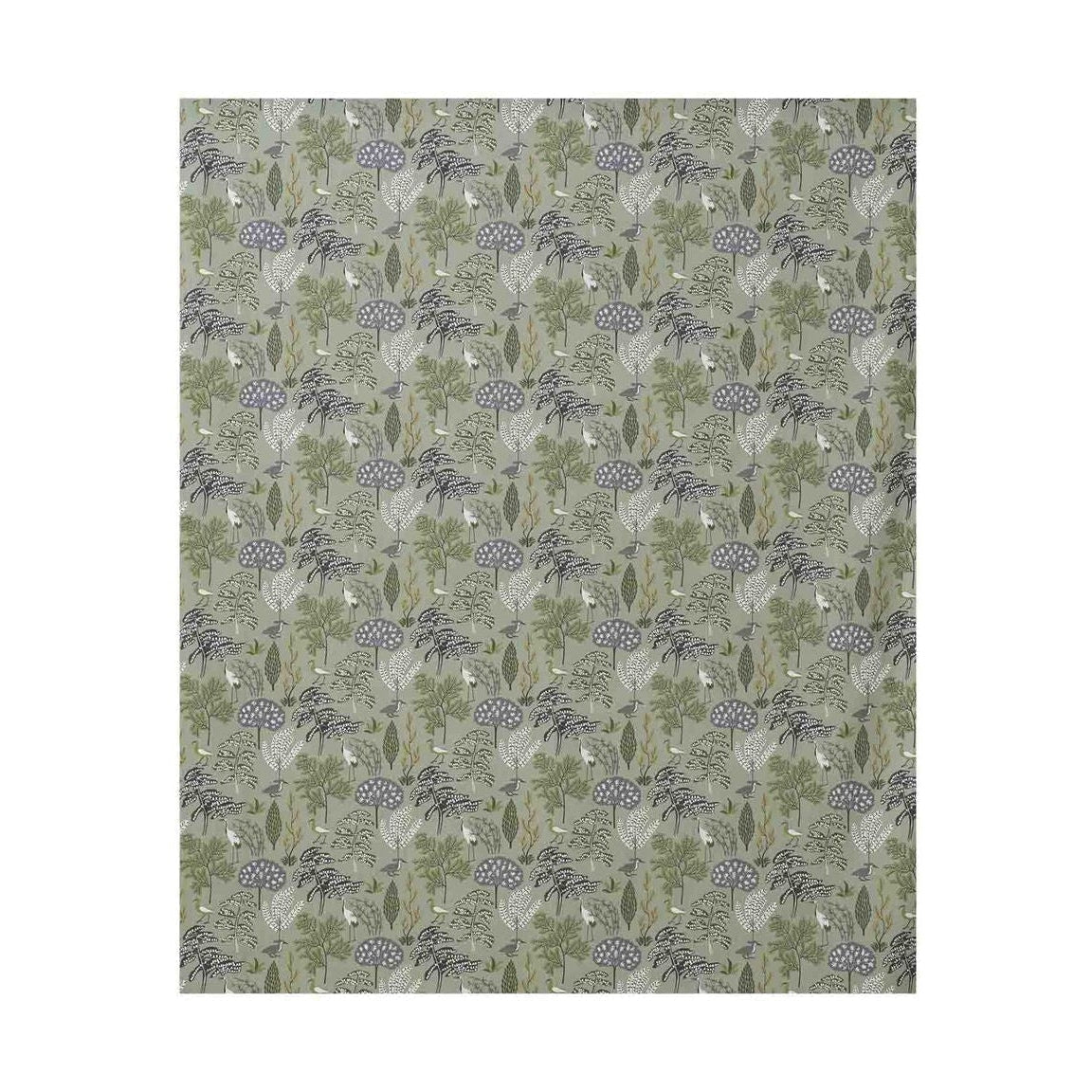 [product_category]-Spira Flora Fabric Width 150 Cm (Price Per Meter), Green-Spira of Sweden-7333001016248-6143-SPI-4