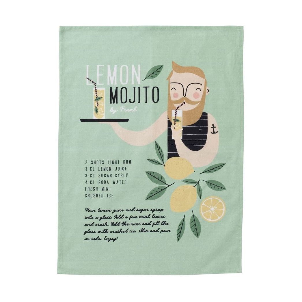 [product_category]-Spira Kompis Tea Towel Frank Lemon Mojito, 47x65 Cm-Spira of Sweden-7333001018495-6400-SPI-3