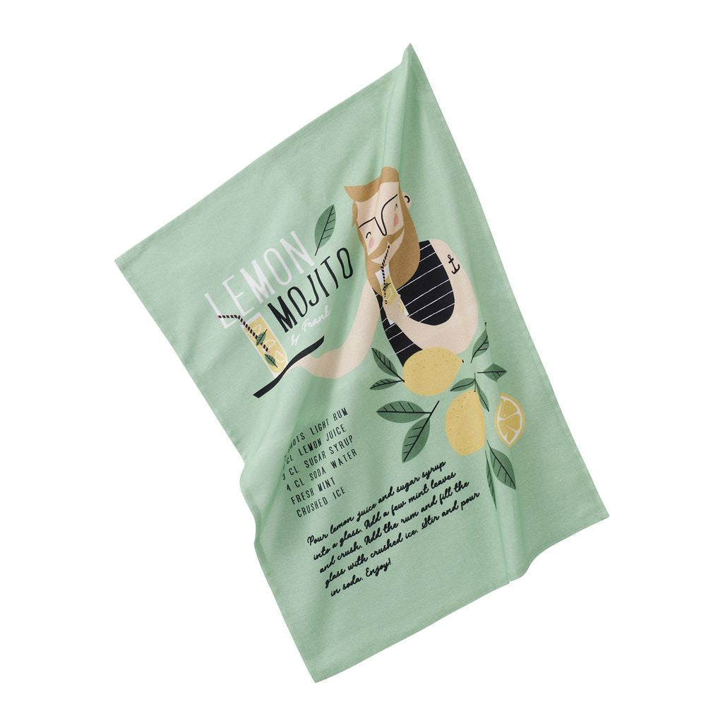 [product_category]-Spira Kompis Tea Towel Frank Lemon Mojito, 47x65 Cm-Spira of Sweden-7333001018495-6400-SPI-4