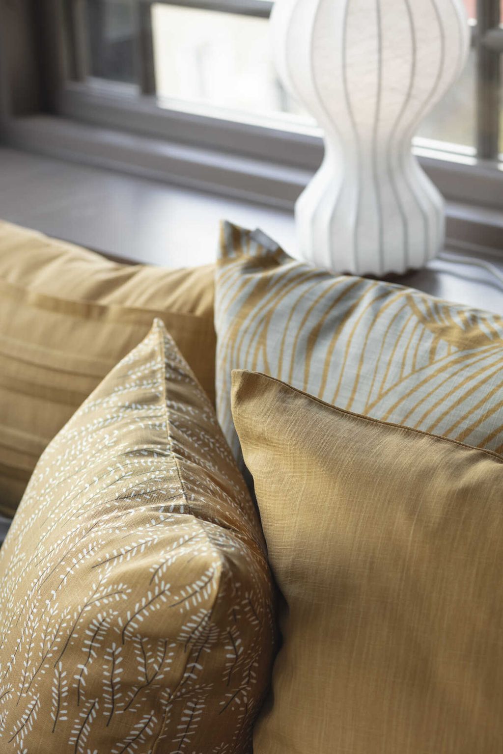 [product_category]-Spira Kvist Cushion Cover, Ochre-Spira of Sweden-7333001016361-6155-SPI-2