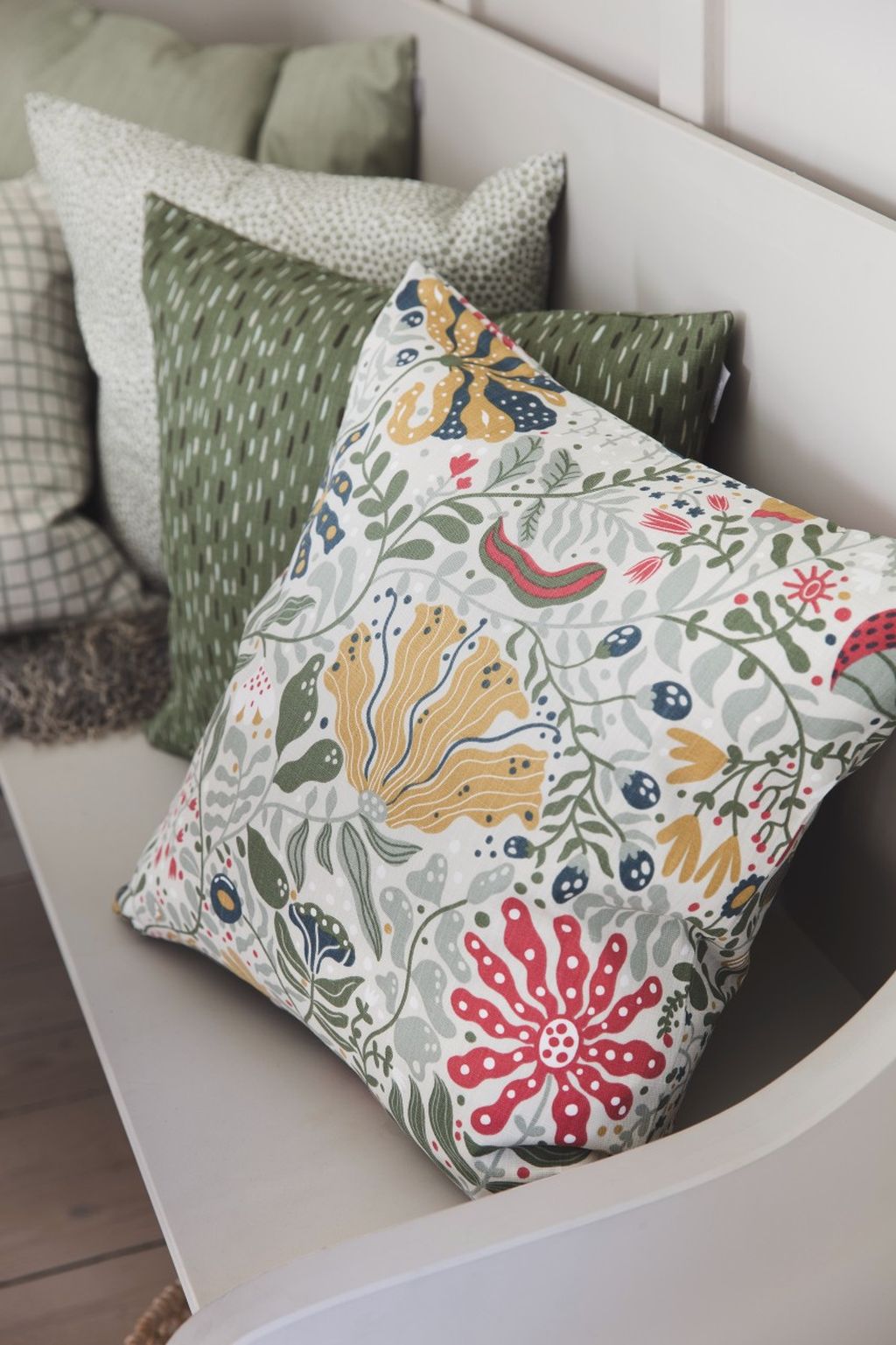 [product_category]-Spira Myllra 60 Cushion Cover, Green-Spira of Sweden-7333001018075-6341-SPI-2