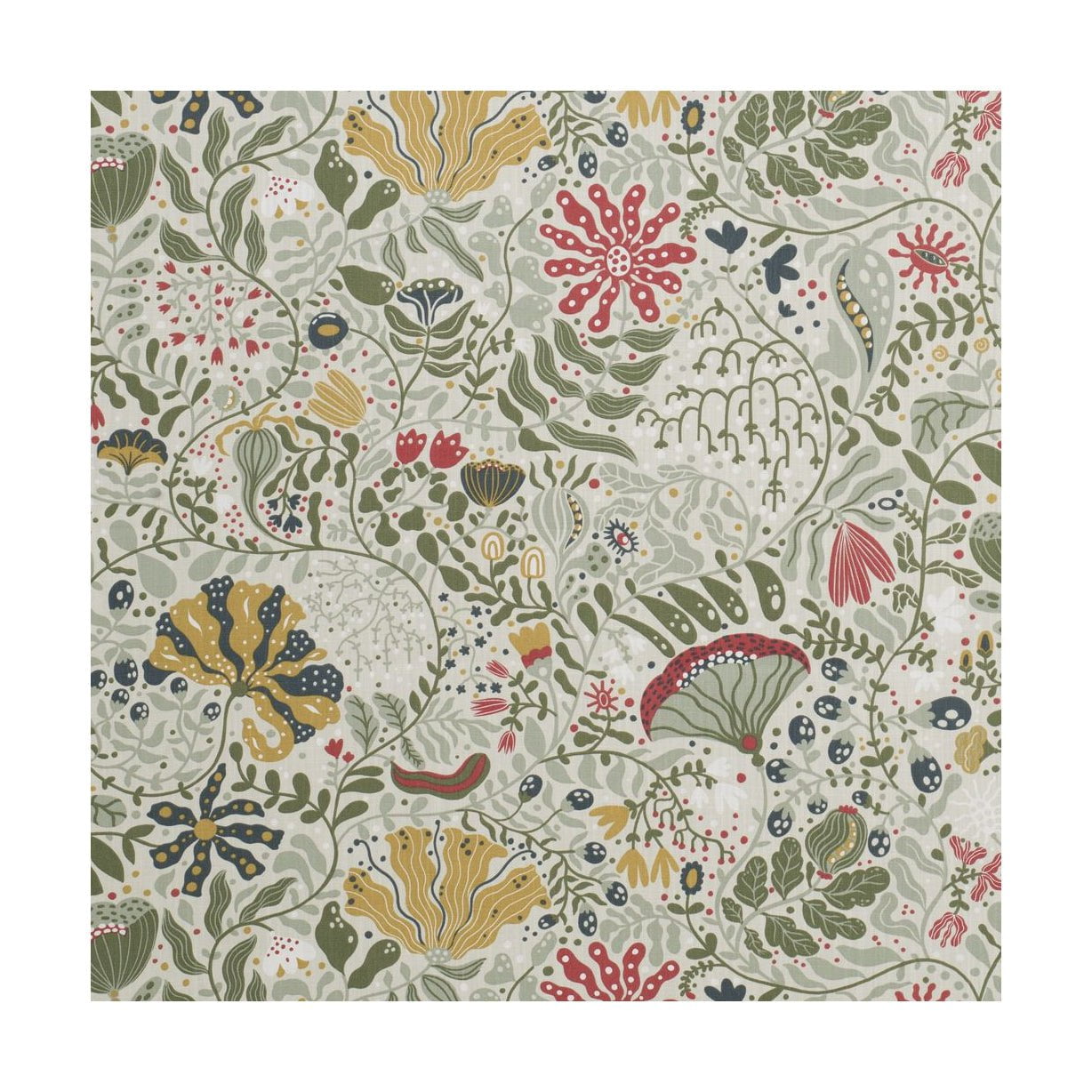 [product_category]-Spira Myllra Fabric Width 150 Cm (Price Per Meter), Green-Spira of Sweden-7333001018198-6353-SPI-1