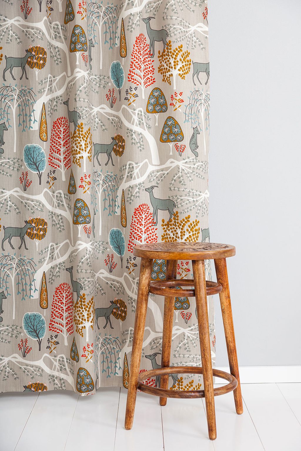 [product_category]-Spira Sagoskog Curtain With Multiband, Mustard-Spira of Sweden-7333001009851-5396-SPI-2