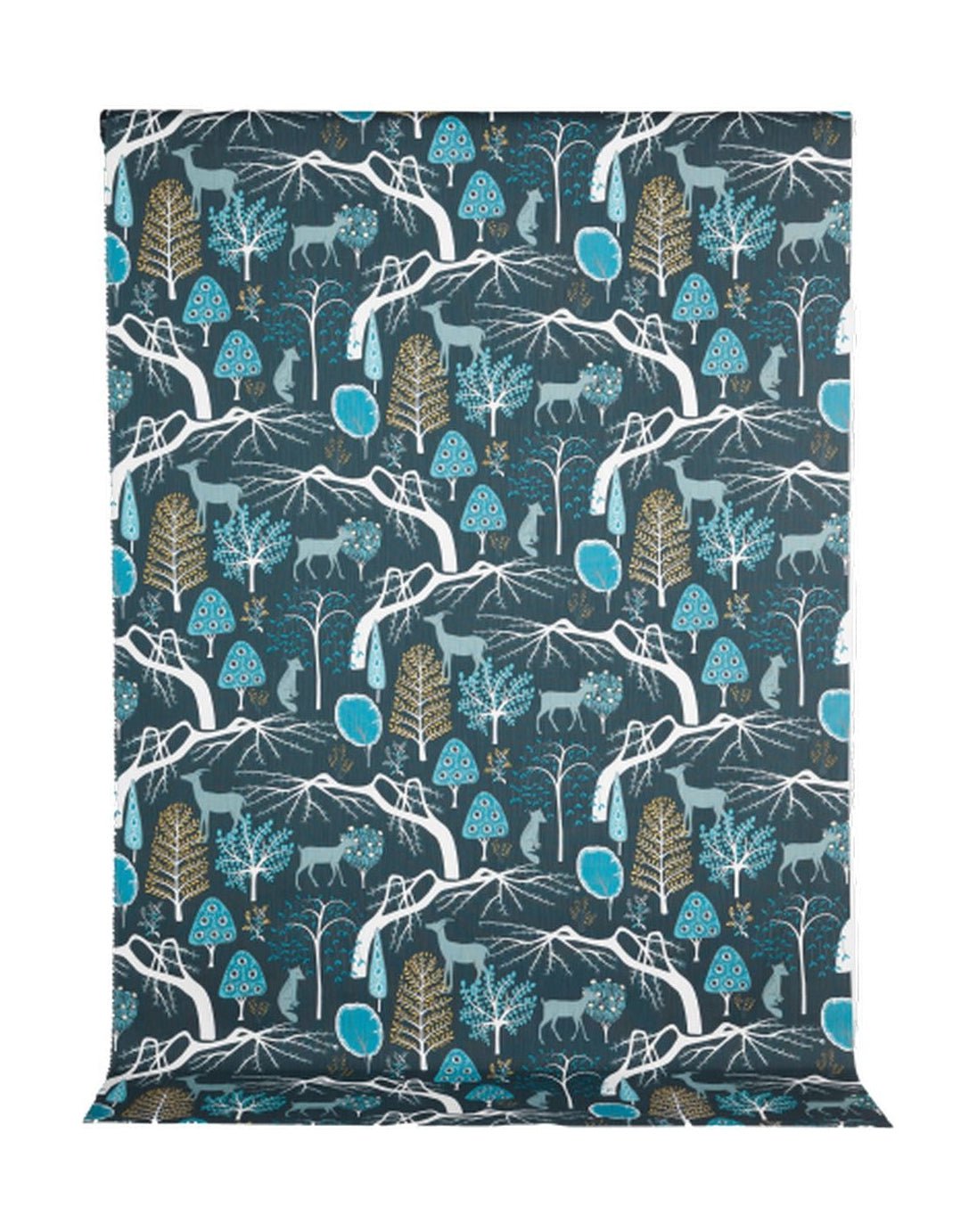 [product_category]-Spira Sagoskog Fabric Width 150 Cm (Price Per Meter), Blue-Spira of Sweden-7333001009776-5388-SPI-1