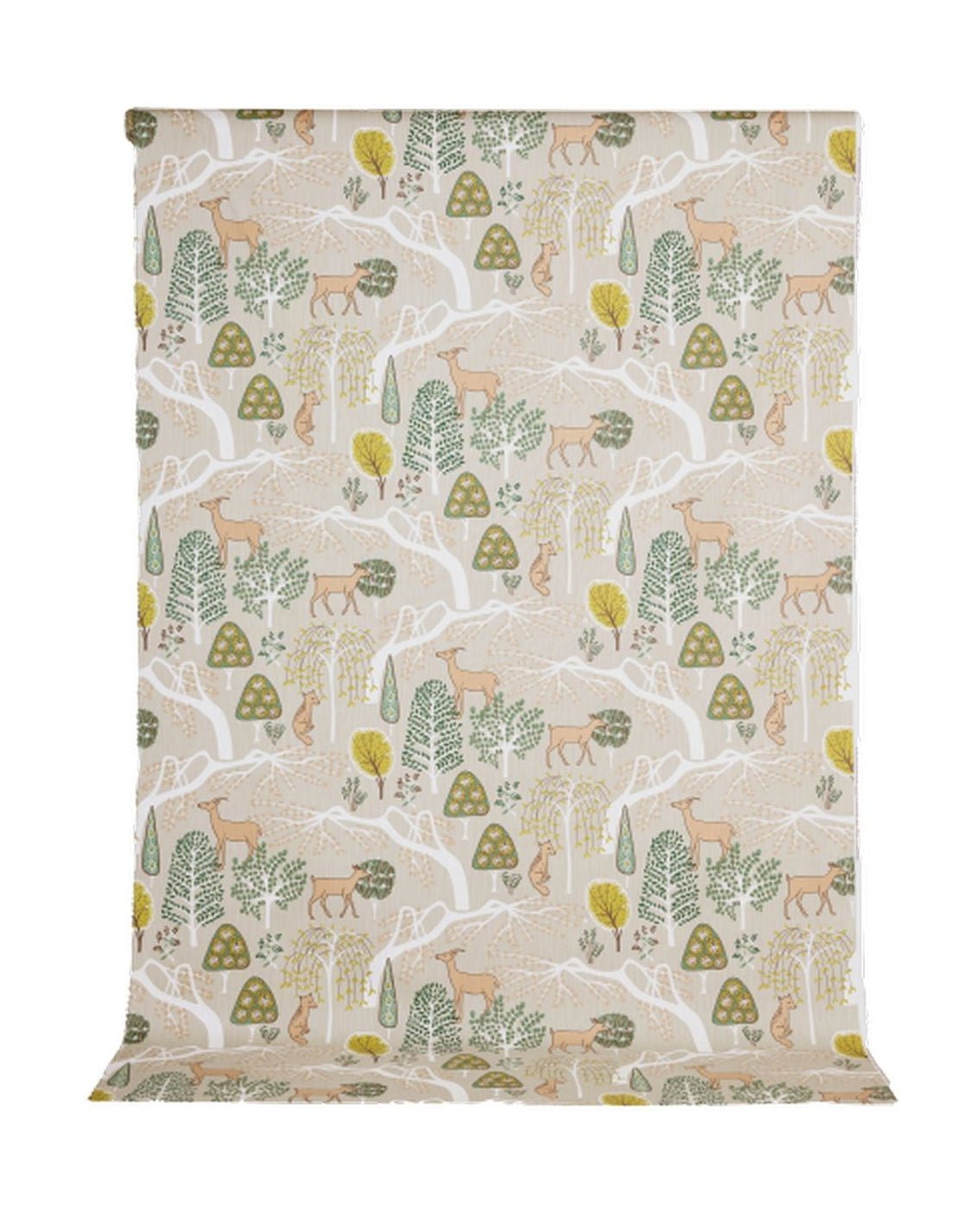 [product_category]-Spira Sagoskog Fabric Width 150 Cm (Price Per Meter), Green-Spira of Sweden-7333001009783-5389-SPI-1