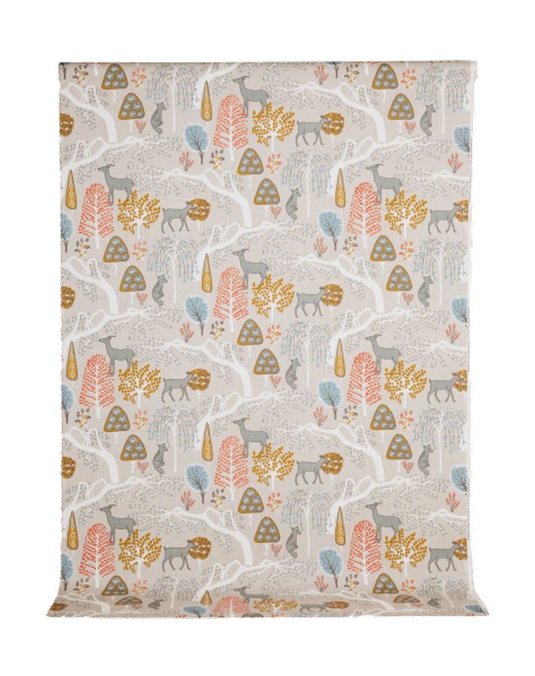 [product_category]-Spira Sagoskog Fabric Width 150 Cm (Price Per Meter), Mustard-Spira of Sweden-7333001009790-5390-SPI-1