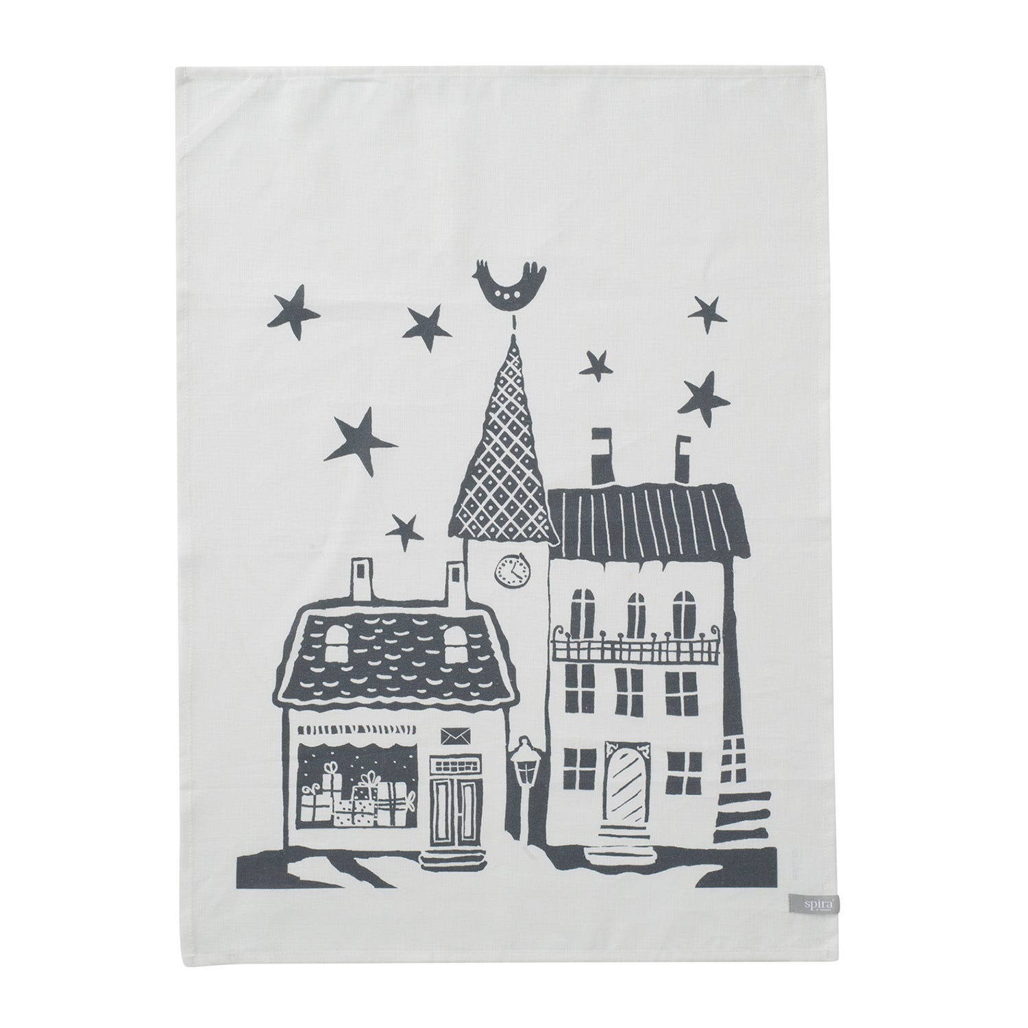 [product_category]-Spira Staden Kitchen Towel, Blue-Spira of Sweden-7333001200838-6597-SPI-1