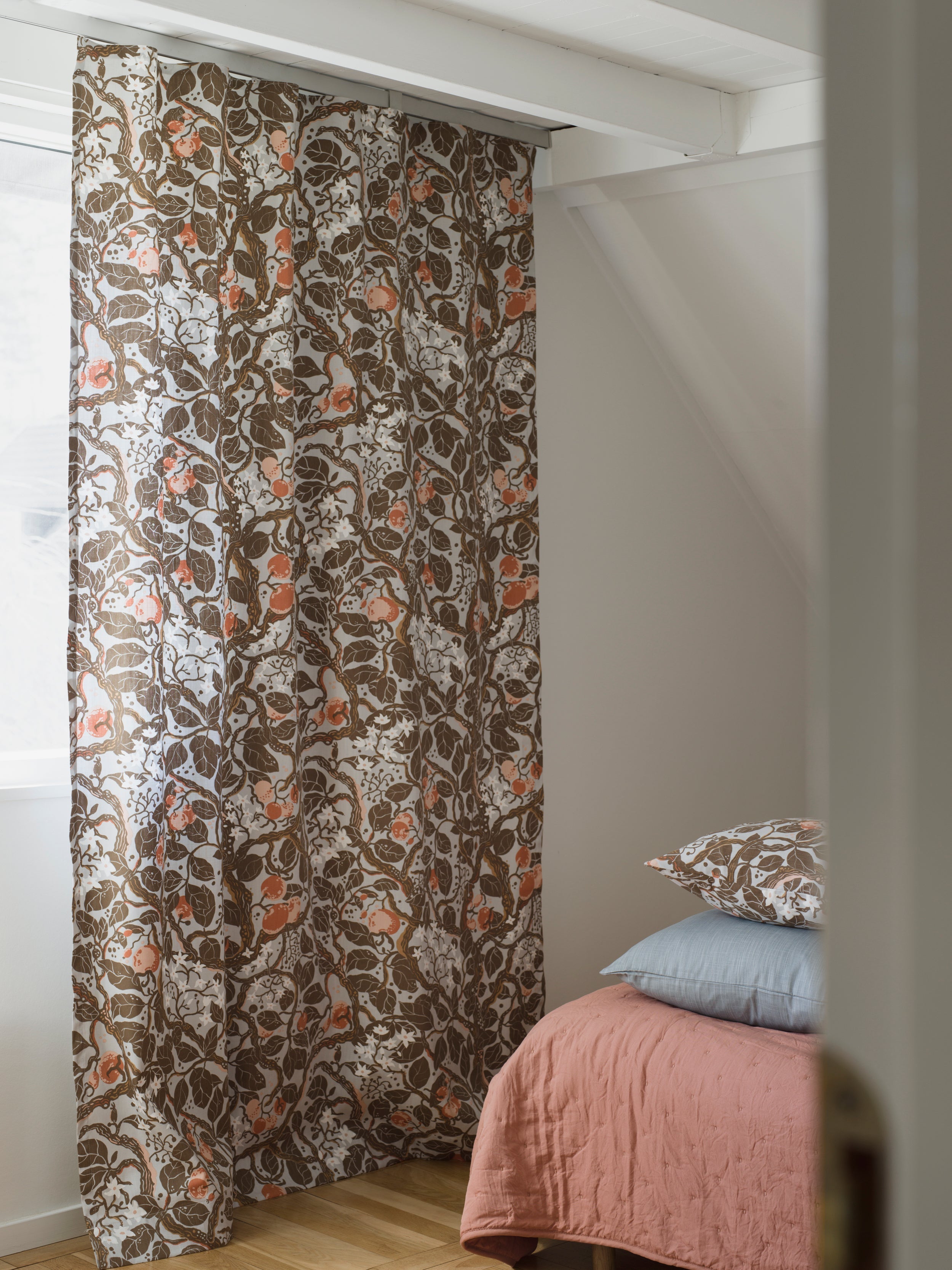 [product_category]-Spira Vindla Fabric Width 150 Cm (Price Per Meter), Brown-Spira of Sweden-7333001200722-6637-SPI-4