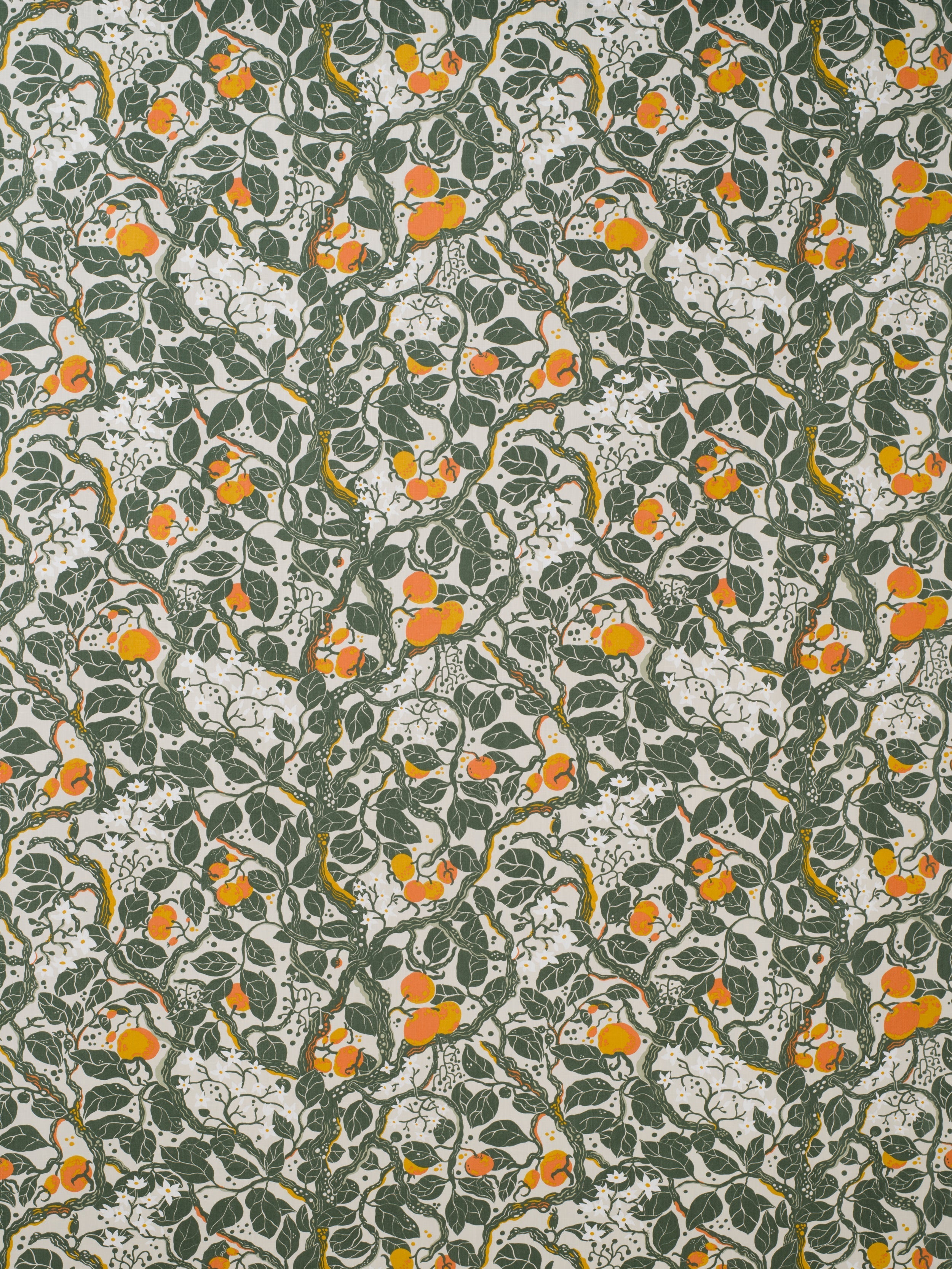 [product_category]-Spira Vindla Fabric Width 150 Cm (Price Per Meter), Green-Spira of Sweden-7333001200746-6639-SPI-3