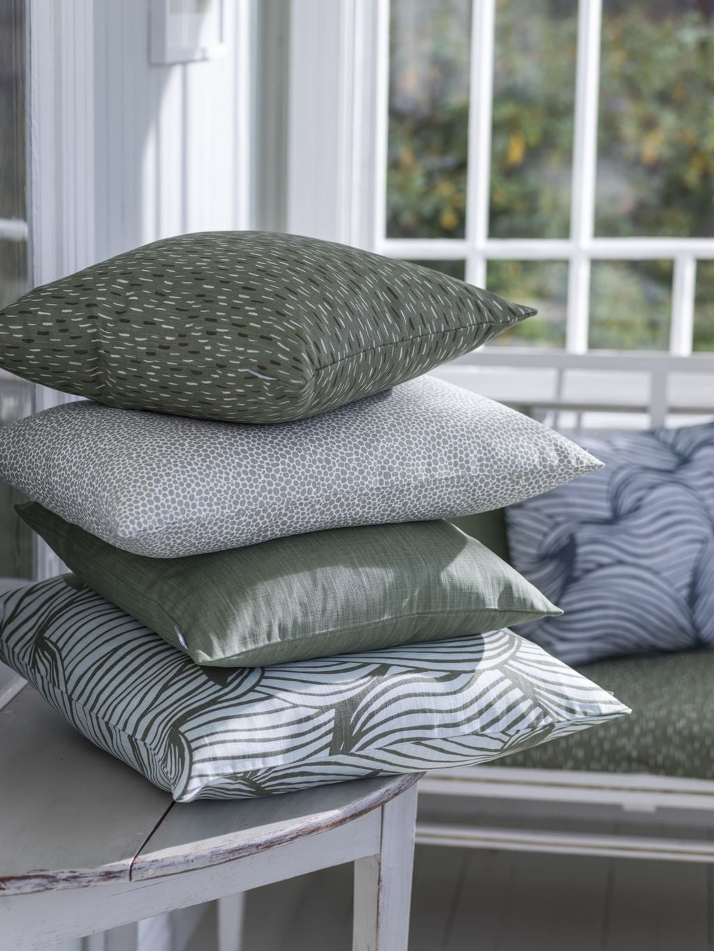 [product_category]-Spira Wave 60 Cushion Cover, Green-Spira of Sweden-7333001015401-6042-SPI-2