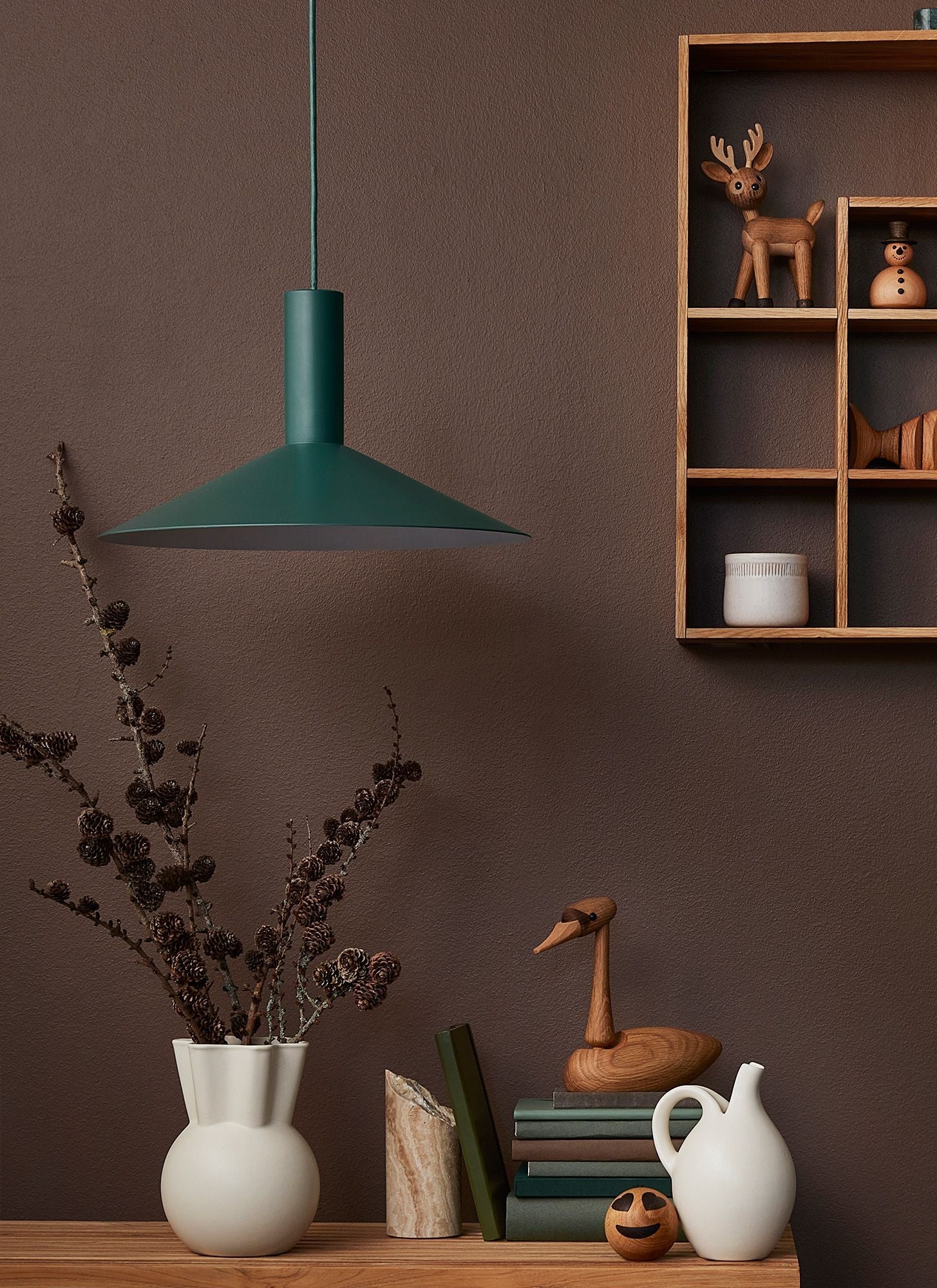 [product_category]-Spring Copenhagen Formula Pendant Lamp ø50, Forest Green-Spring Copenhagen-5713487062229-5019-FGR-SPR-4