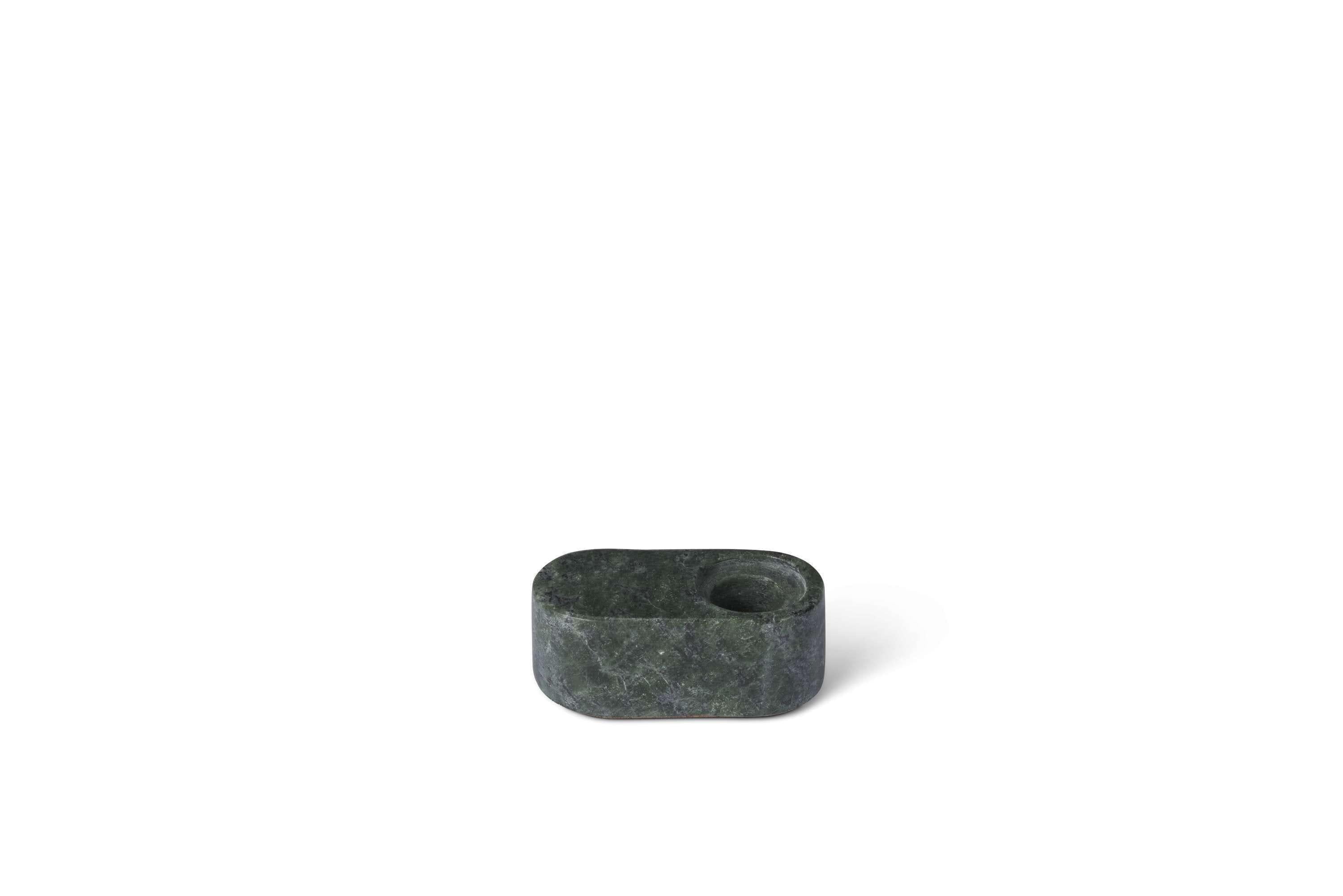 [product_category]-Spring Copenhagen Ovaali Candle Holder, Green-Spring Copenhagen-5713487064582-7043-SPR-2
