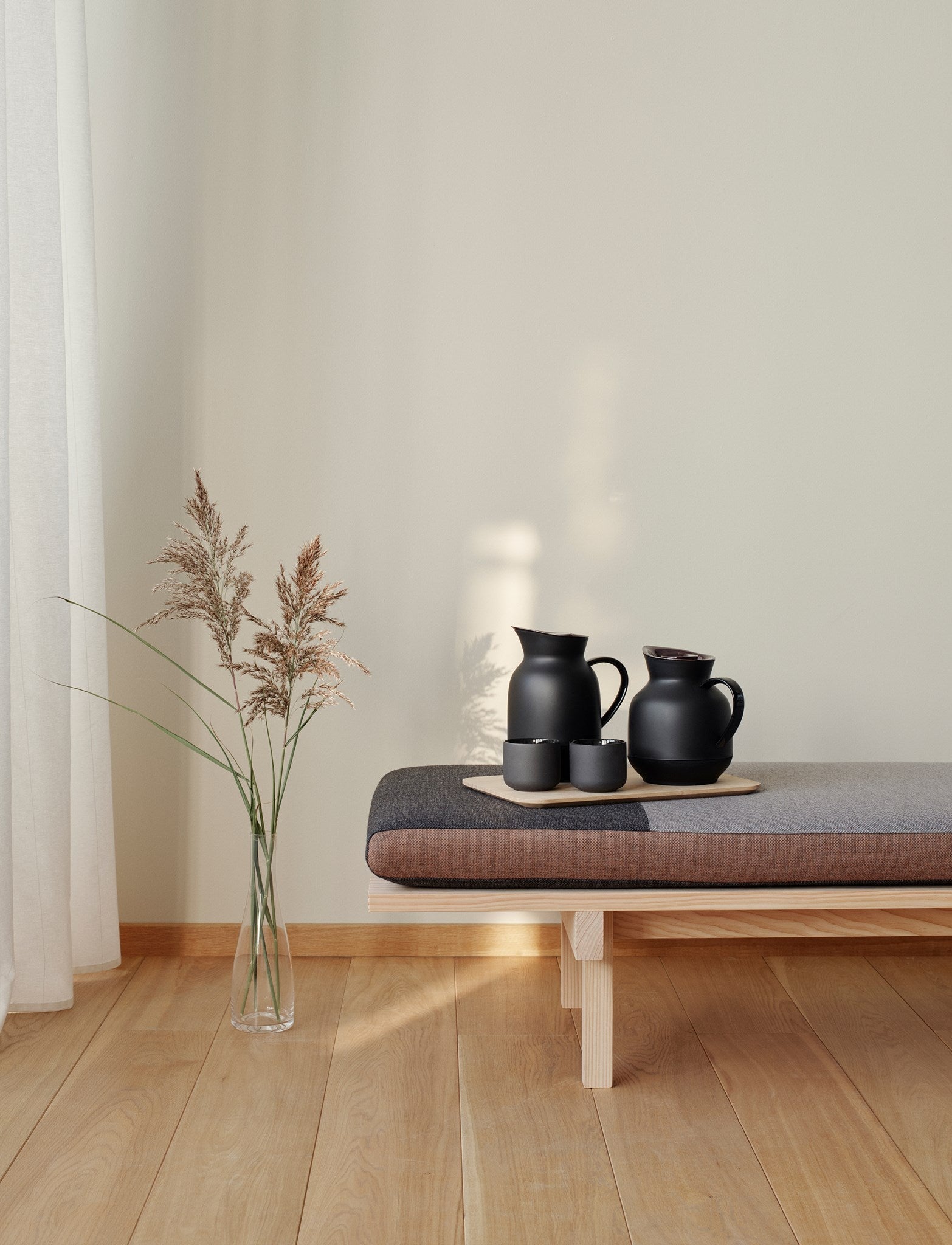 [product_category]-Stelton Amphora Vacuum Jug Coffee 1 L, Soft Black-Stelton-5709846027466-221-1-STE-2