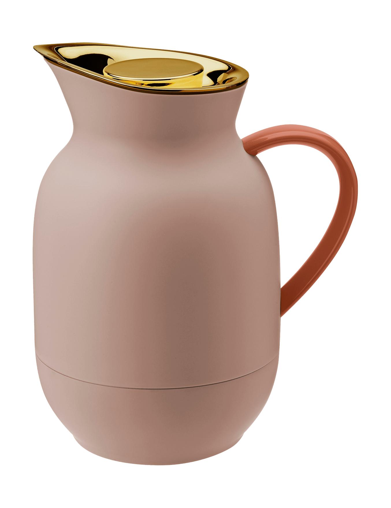 [product_category]-Stelton Amphora Vacuum Pot Coffee 1 L, Soft Peach-Stelton-5709846027480-221-2-STE-1