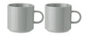 Stelton Classic hrnek 2, světle šedá