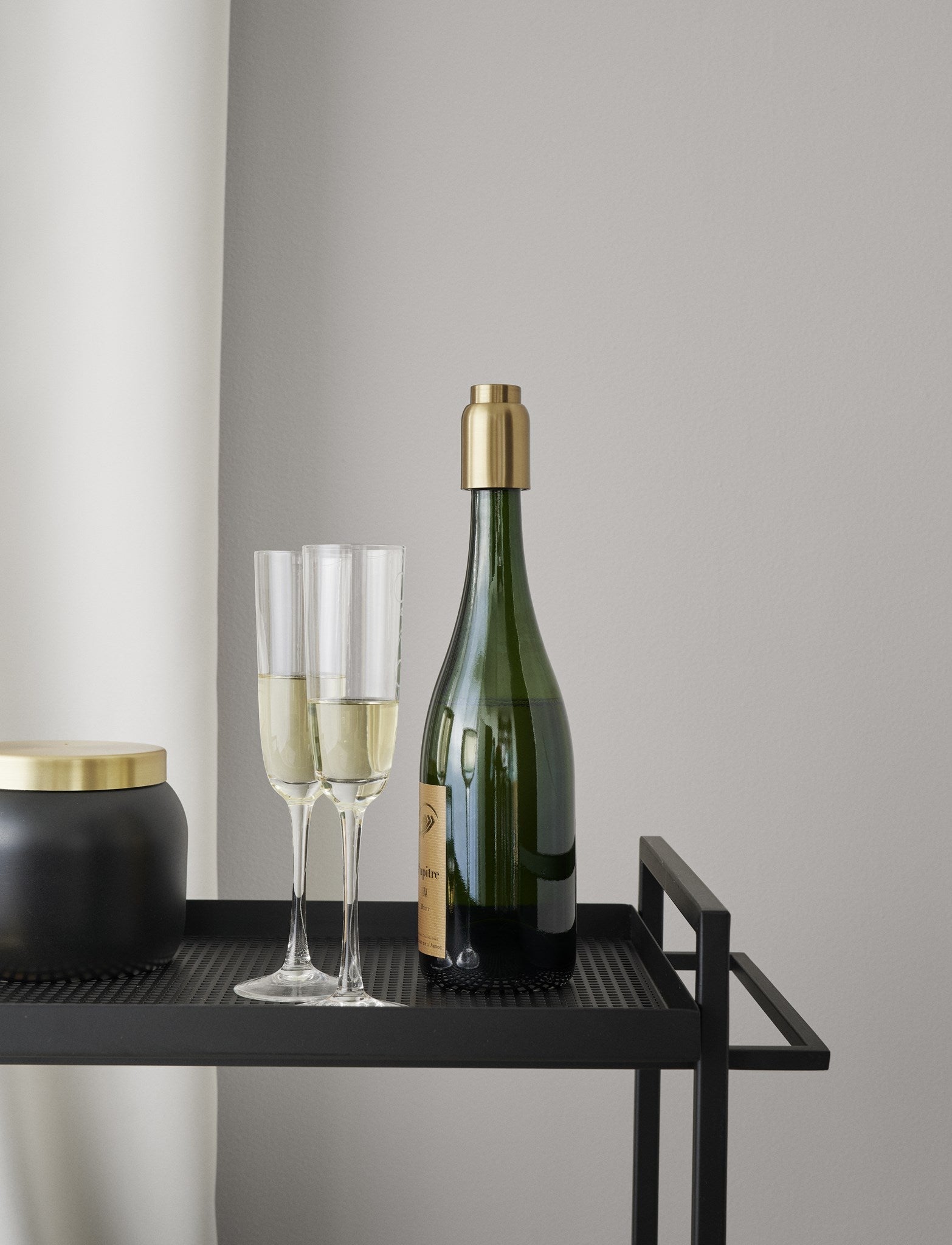 [product_category]-Stelton Collar Vacuum Bottle Cap, Brushed Brass-Stelton-5709846023666-419-STE-2
