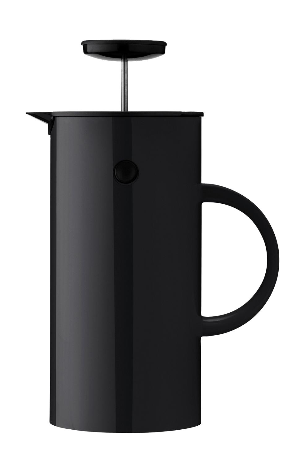 [product_category]-Stelton Em77 Press Filter Jug 1 L, Black-Stelton-5709846010826-812-STE-1