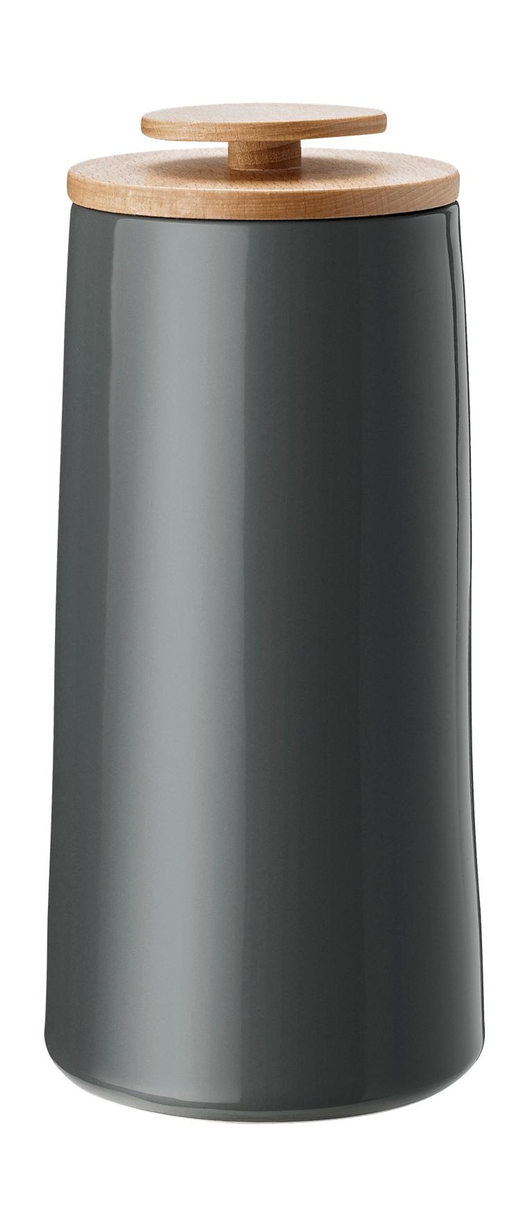 [product_category]-Stelton Emma Coffee Can/Storage Box 1.2 L, Dark Grey-Stelton-5709846023444-X-223-1-STE-1
