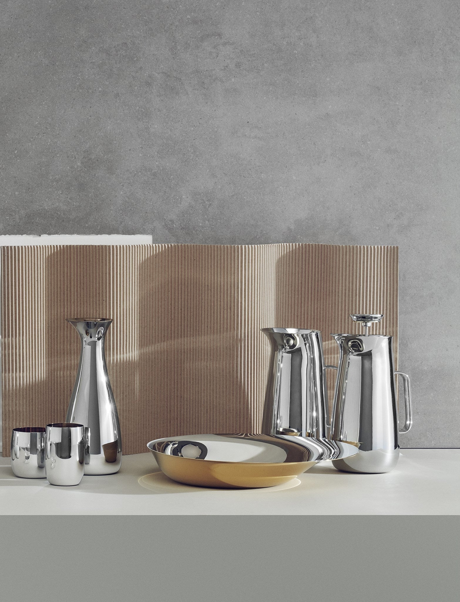 [product_category]-Stelton Norman Foster Carafe With Closure 1 L, Golden-Stelton-5709846022232-720-STE-3