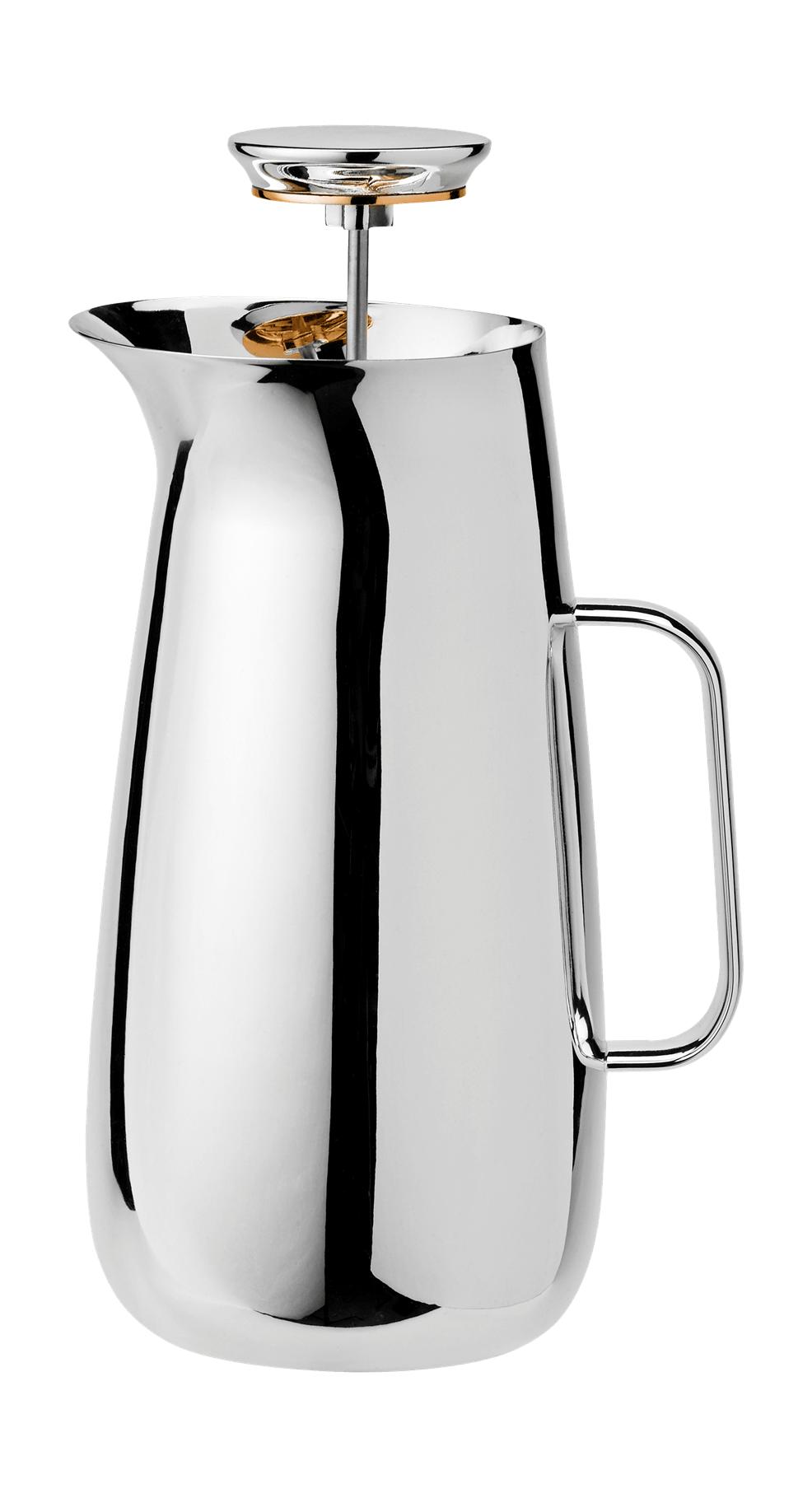 [product_category]-Stelton Norman Foster Press Filter Jug 1 L-Stelton-5709846023338-770-STE-1