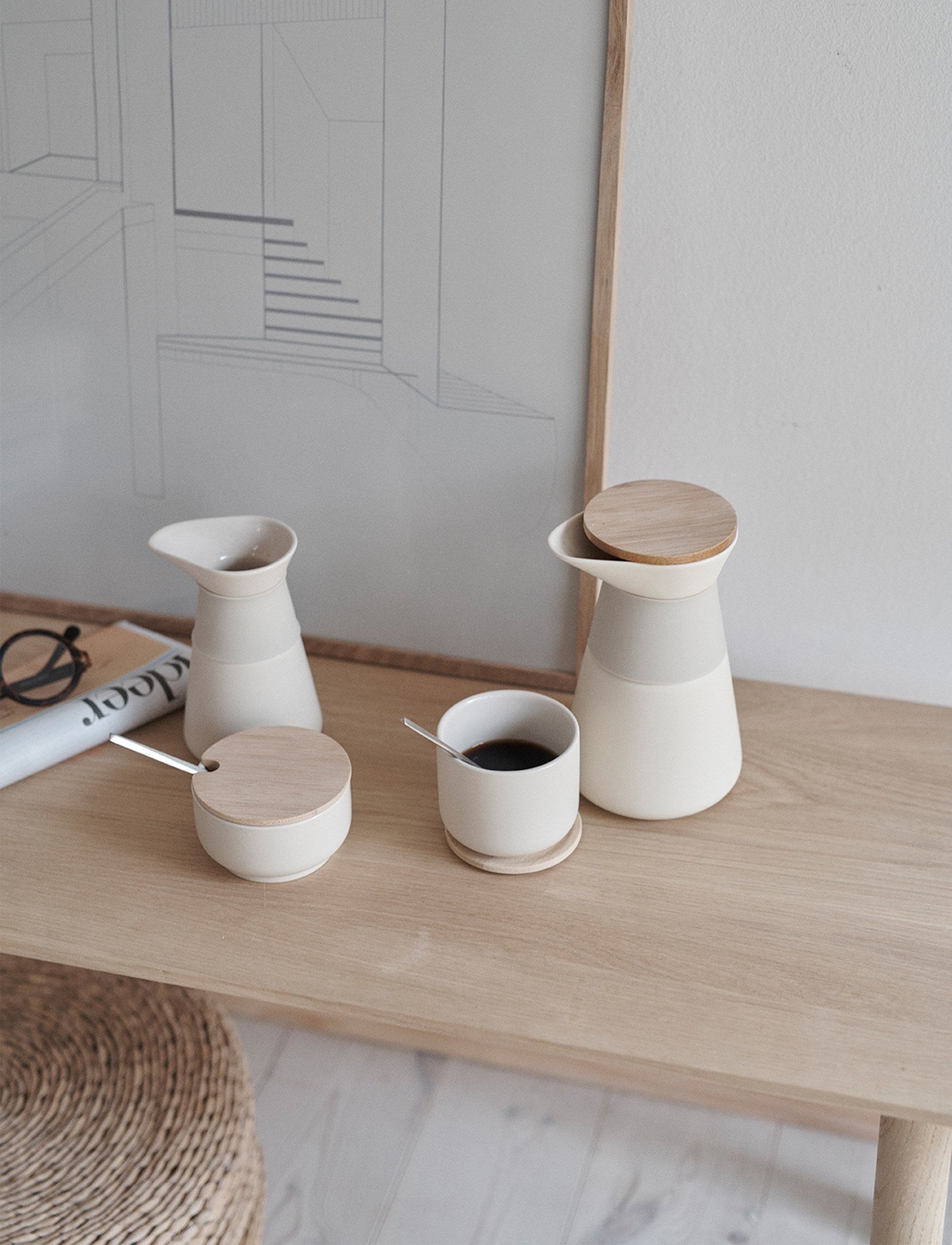 [product_category]-Stelton Theo Mug With Coaster 0,2 L, Sand-Stelton-5709846025127-X-632-1-STE-3