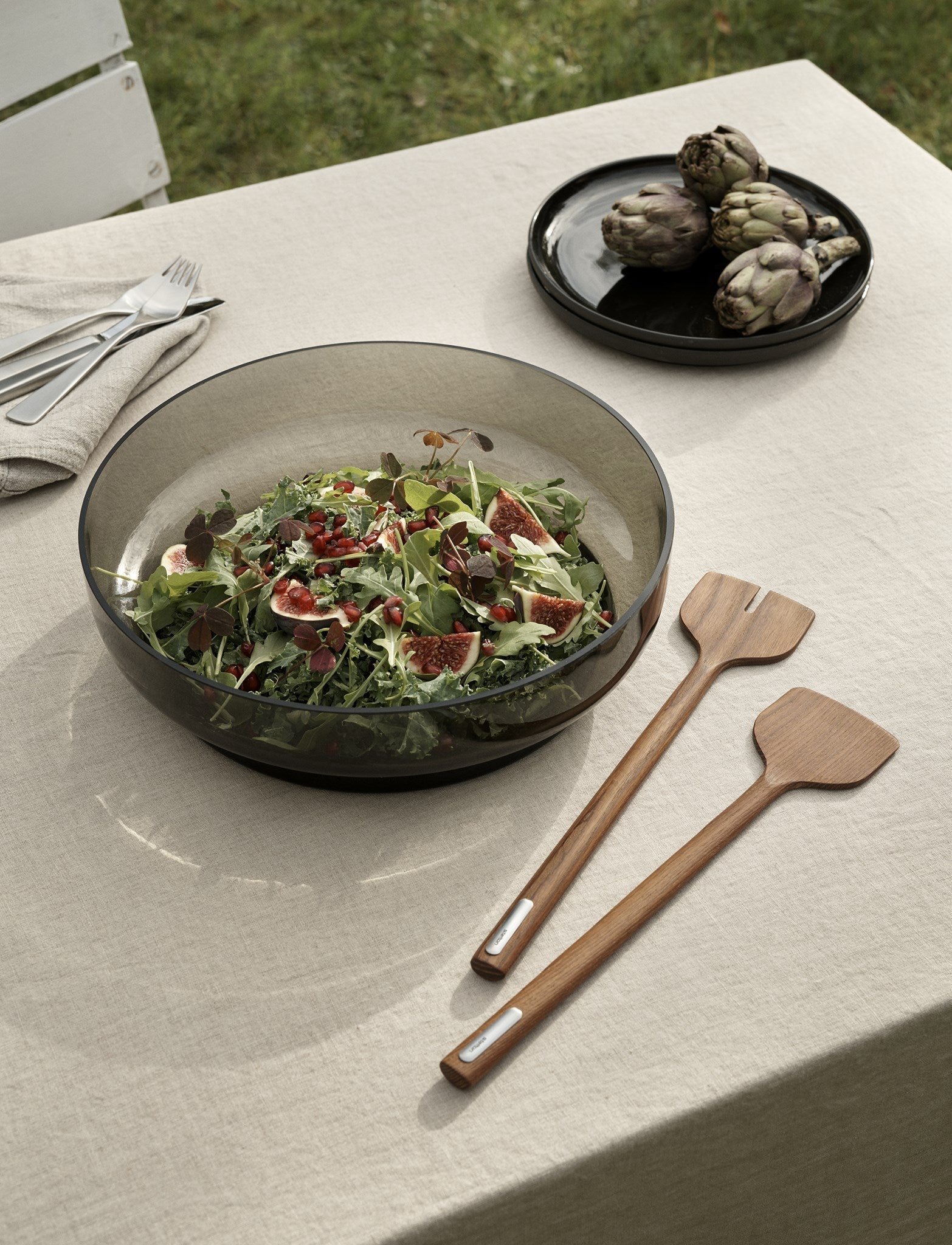 [product_category]-Stelton Theo Plate ø 22 Cm, Black-Stelton-5709846022454-X-640-STE-4