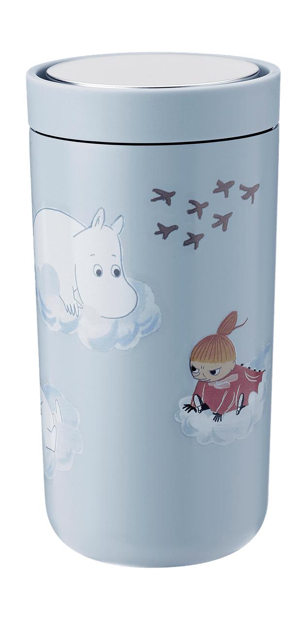 [product_category]-Stelton To Go Click Thermo Mug 0.2 L, Moomin Soft Cloud-Stelton-5709846027077-1370-STE-1