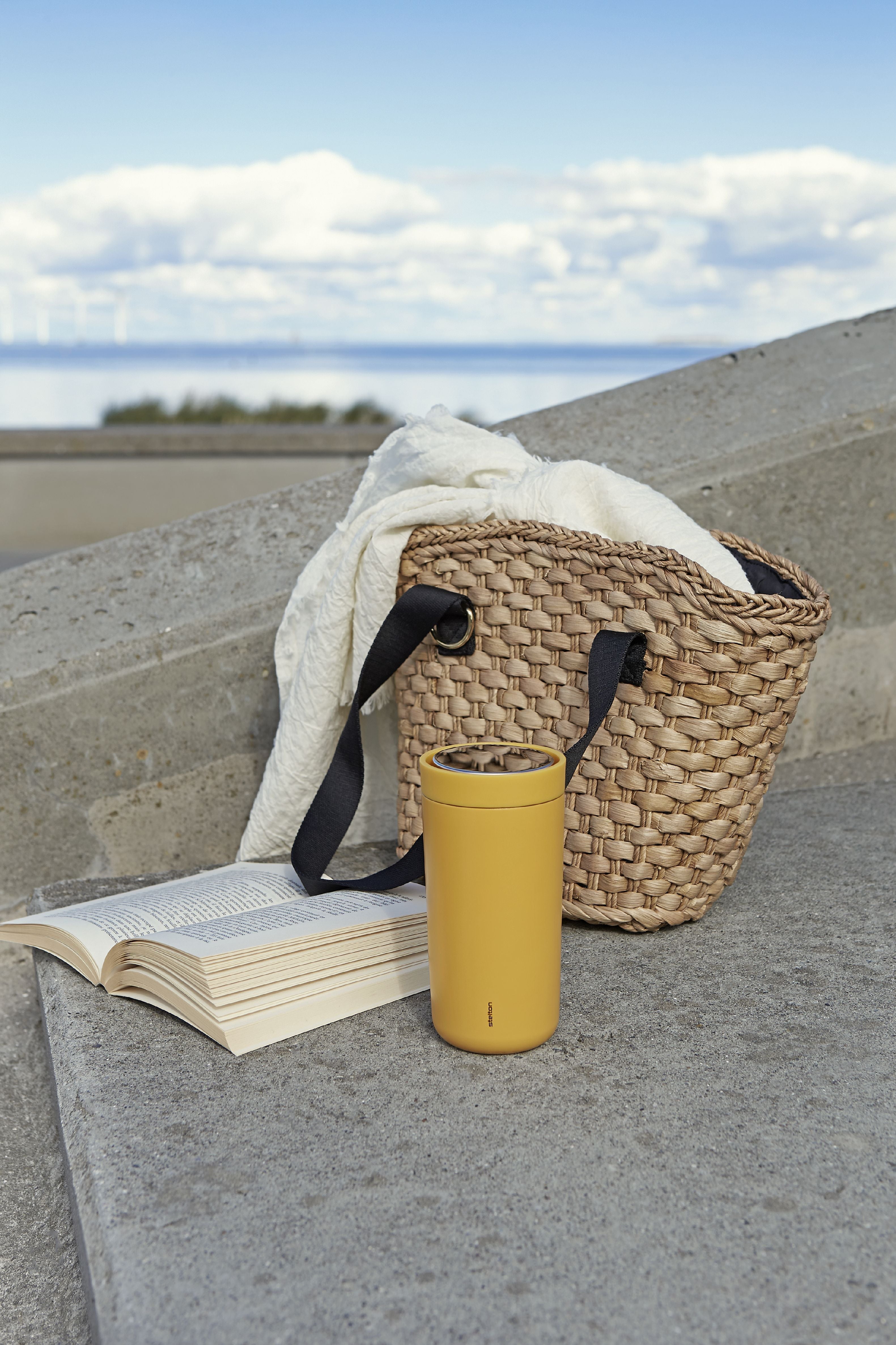[product_category]-Stelton To Go Click Vacuum Insulated Cup 0,4 L, Soft Poppy Yellow-Stelton-5709846031678-685-43-STE-5