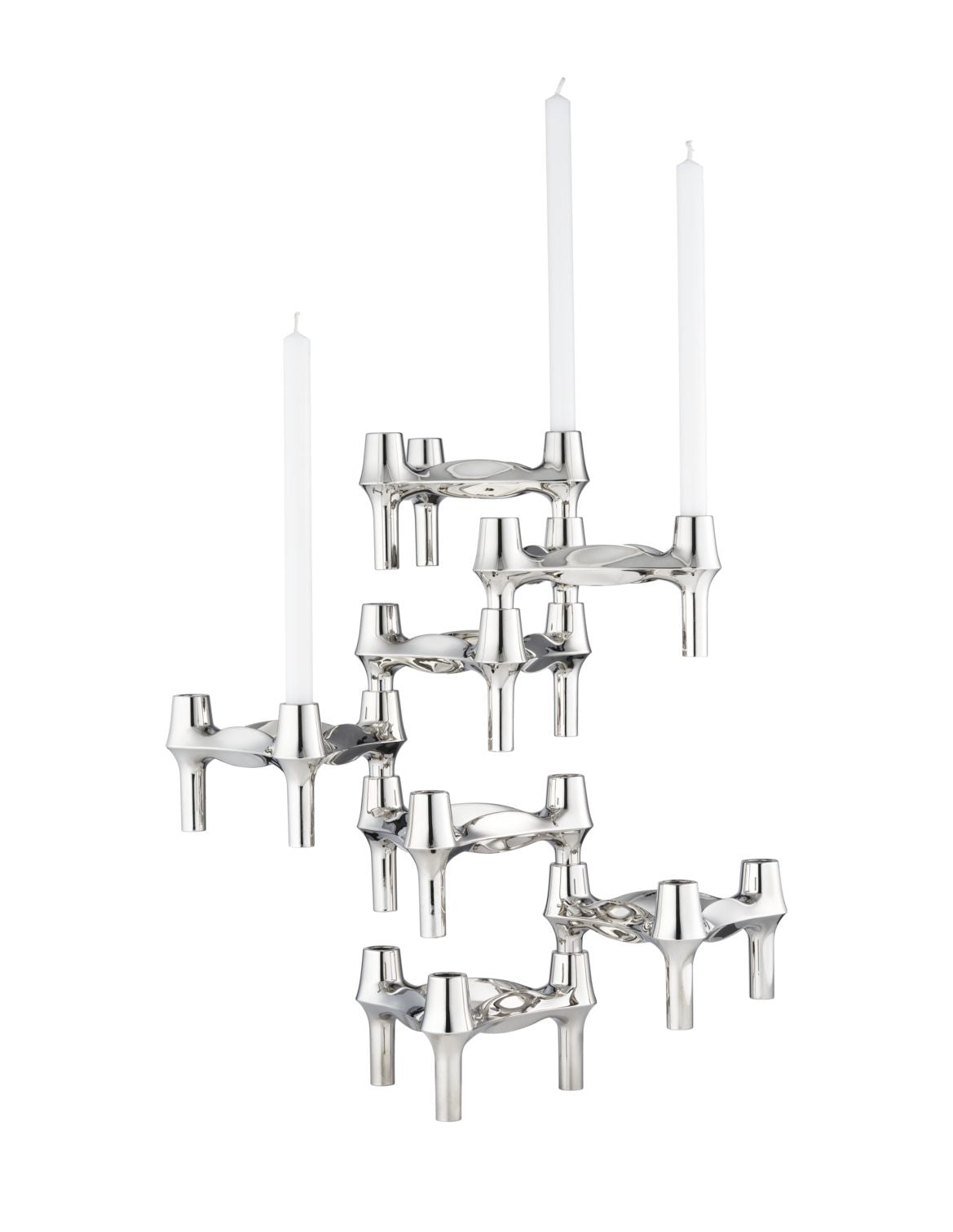 [product_category]-Stoff Nagel Bmf Candle Holder, Chrome-STOFF Nagel-5700002252210-8004-STO-23