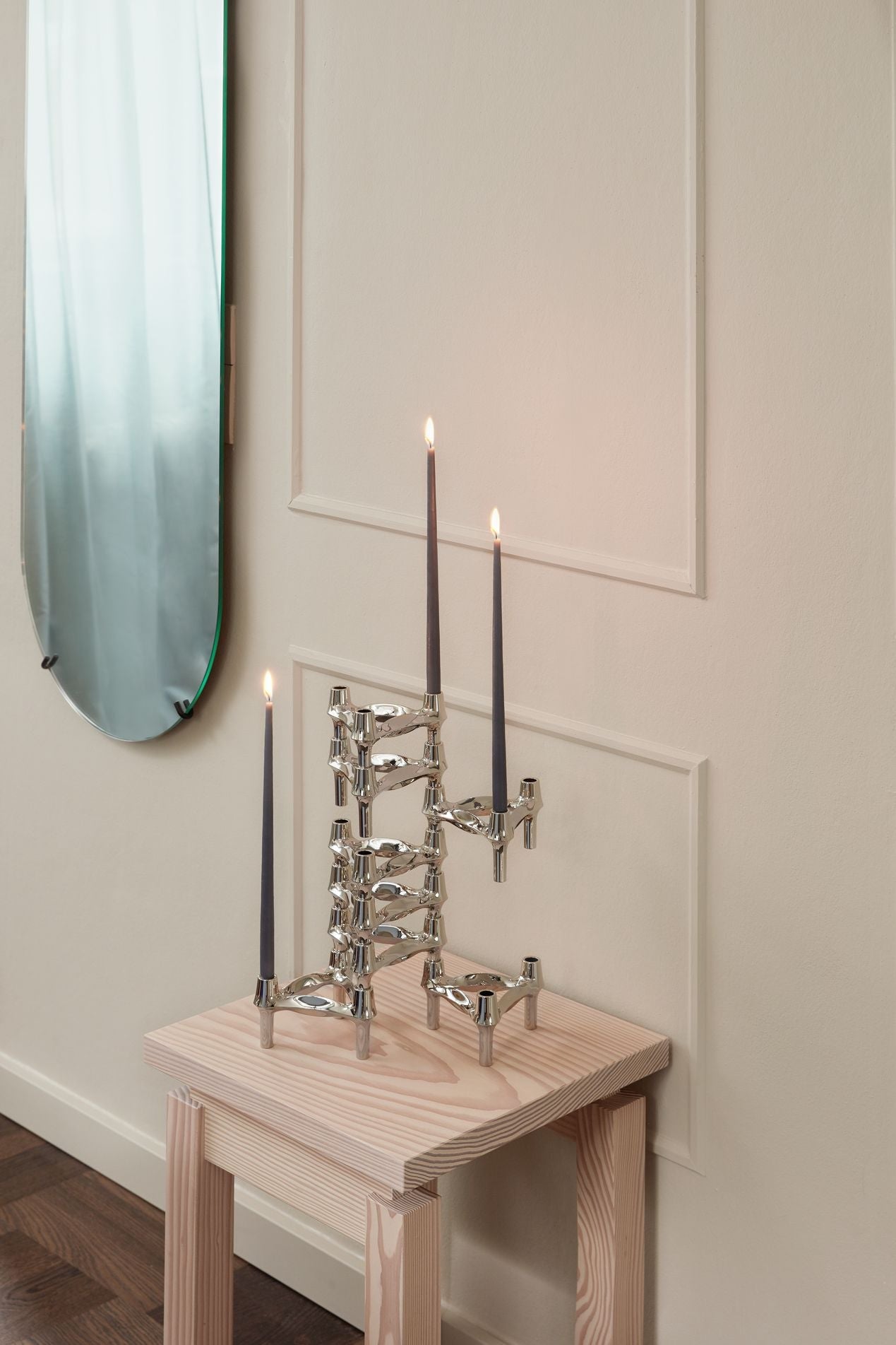 [product_category]-Stoff Nagel Bmf Candle Holder, Chrome-STOFF Nagel-5700002252210-8004-STO-28