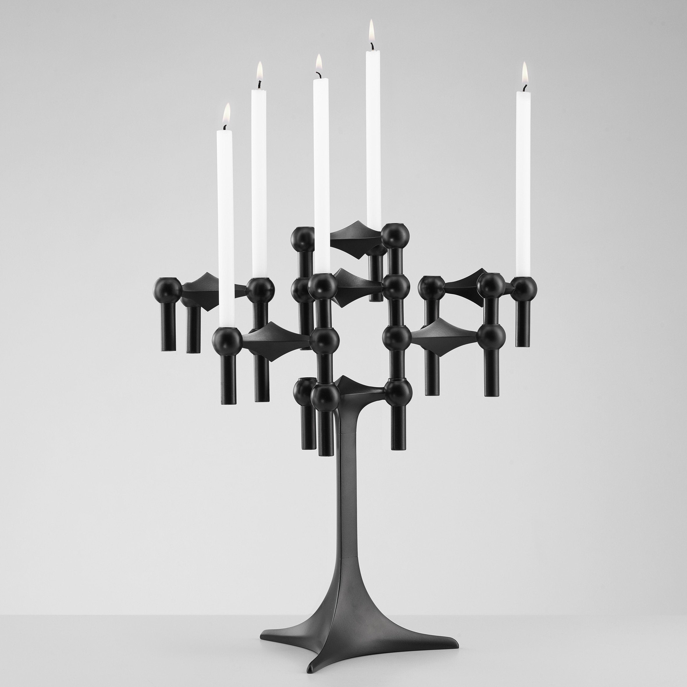 [product_category]-Stoff Nagel Candle Holder, Black-STOFF Nagel-5700002079541-9043-STO-2