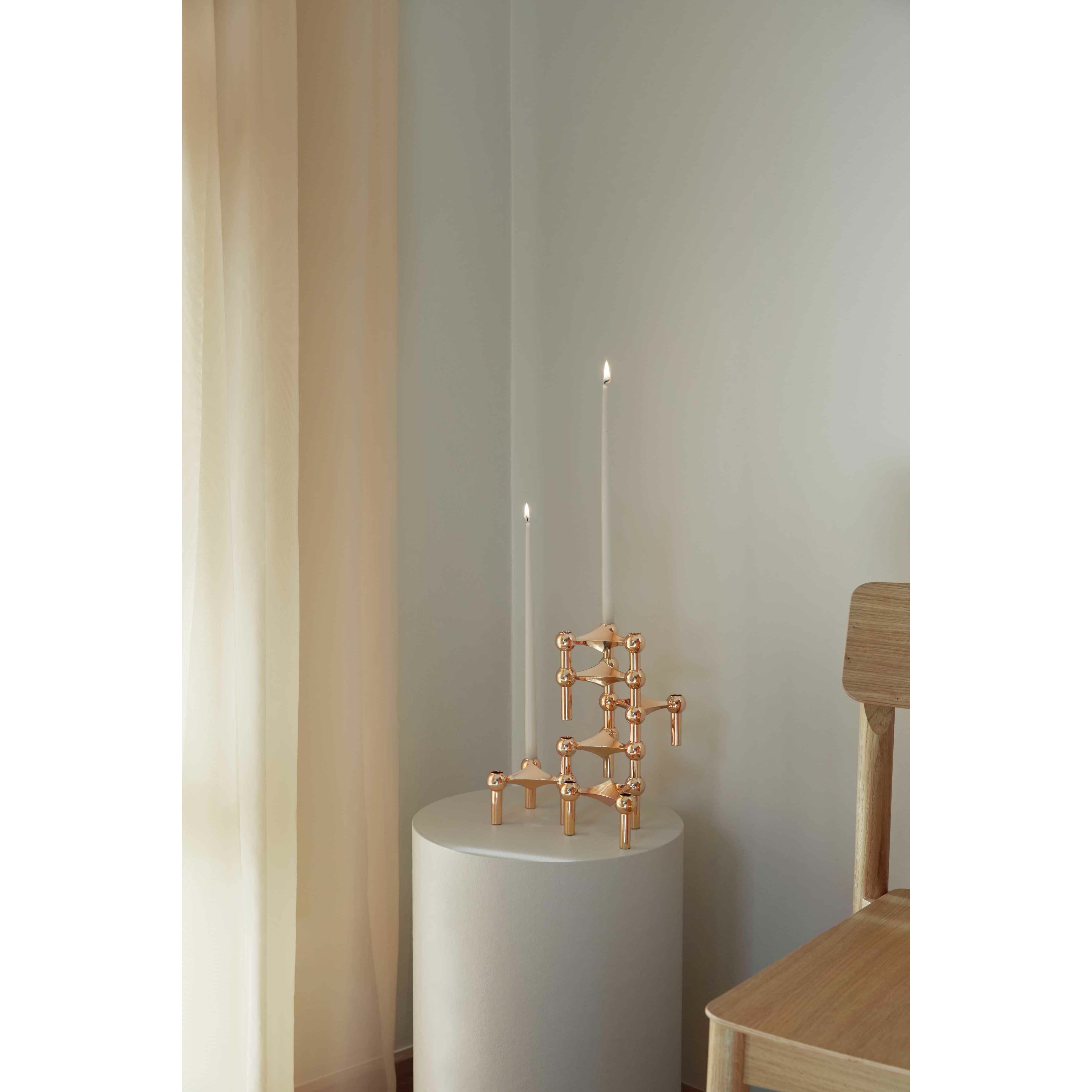 [product_category]-Stoff Nagel Candle Holder Set, Rose Gold-STOFF Nagel-5700002079596-9038-STO-2