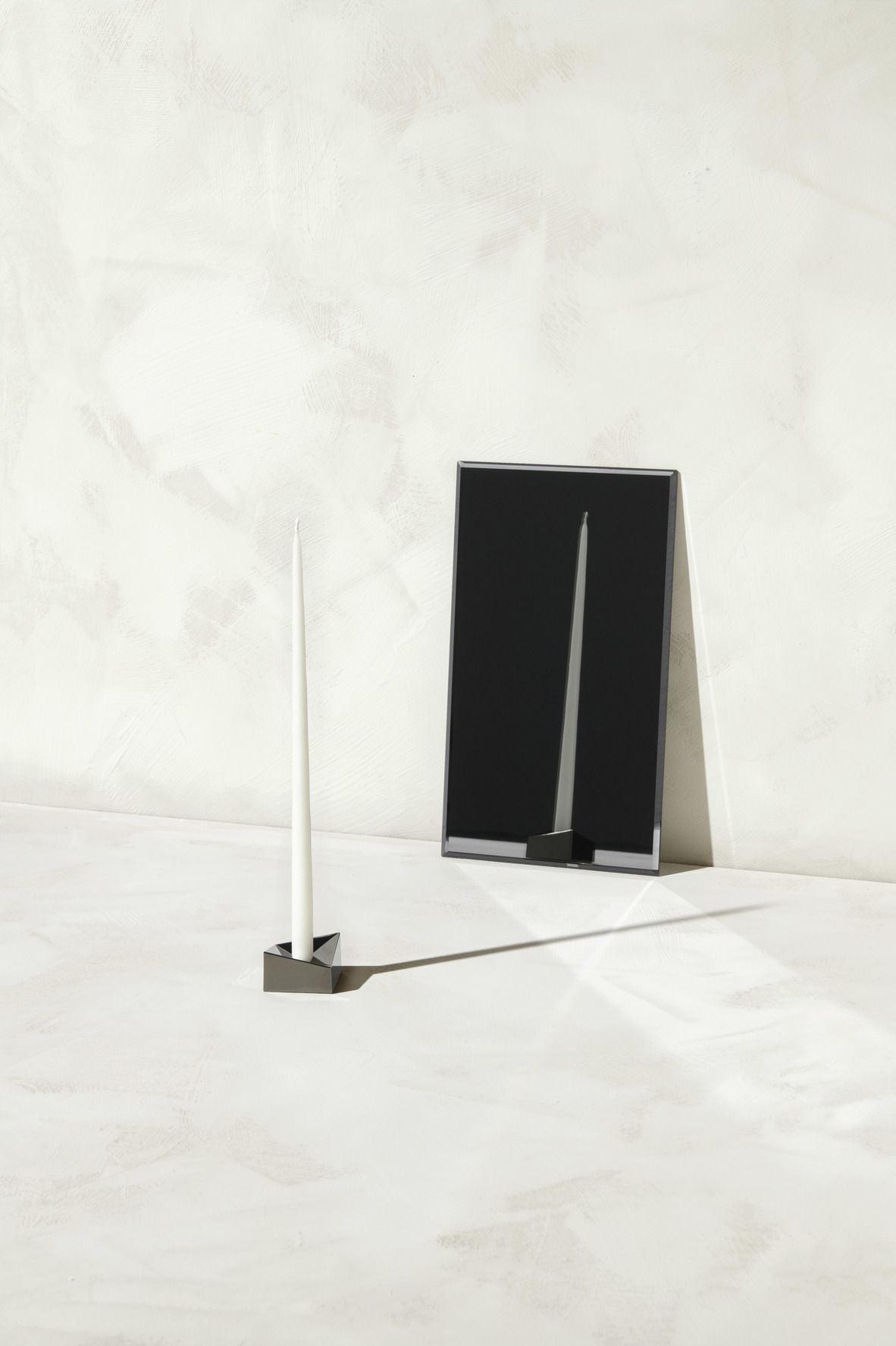 [product_category]-Stoff Nagel Candle Holder Small, Black Chrome-STOFF Nagel-5700002185877-5002-STO-2