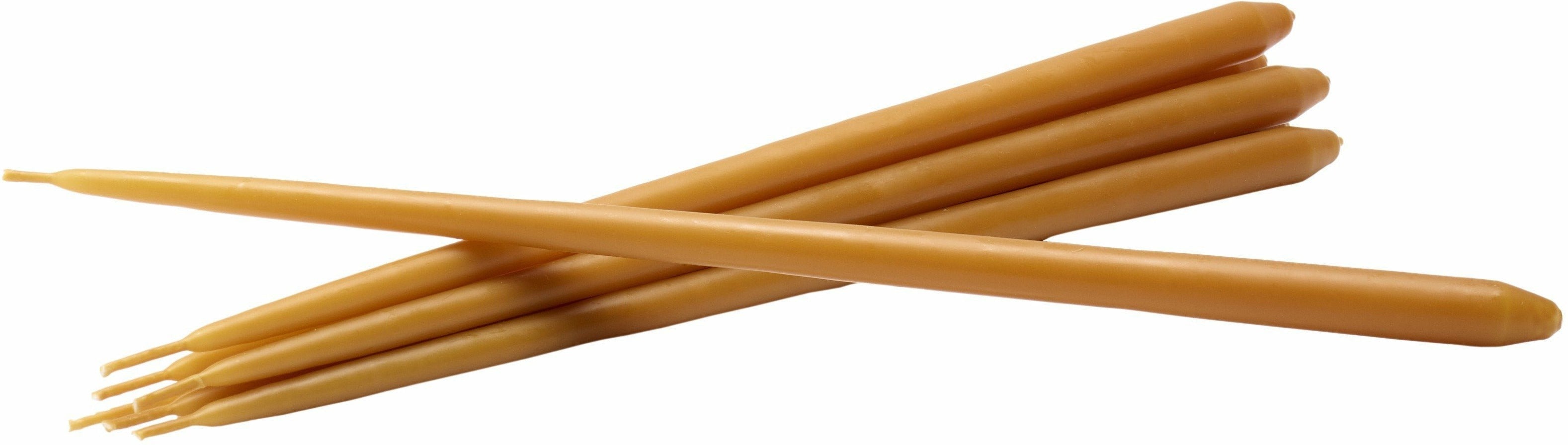 [product_category]-Stoff Nagel Candles By Ester & Erik 6 Pcs., Amber-STOFF Nagel-5700002166371-36006-STO-1