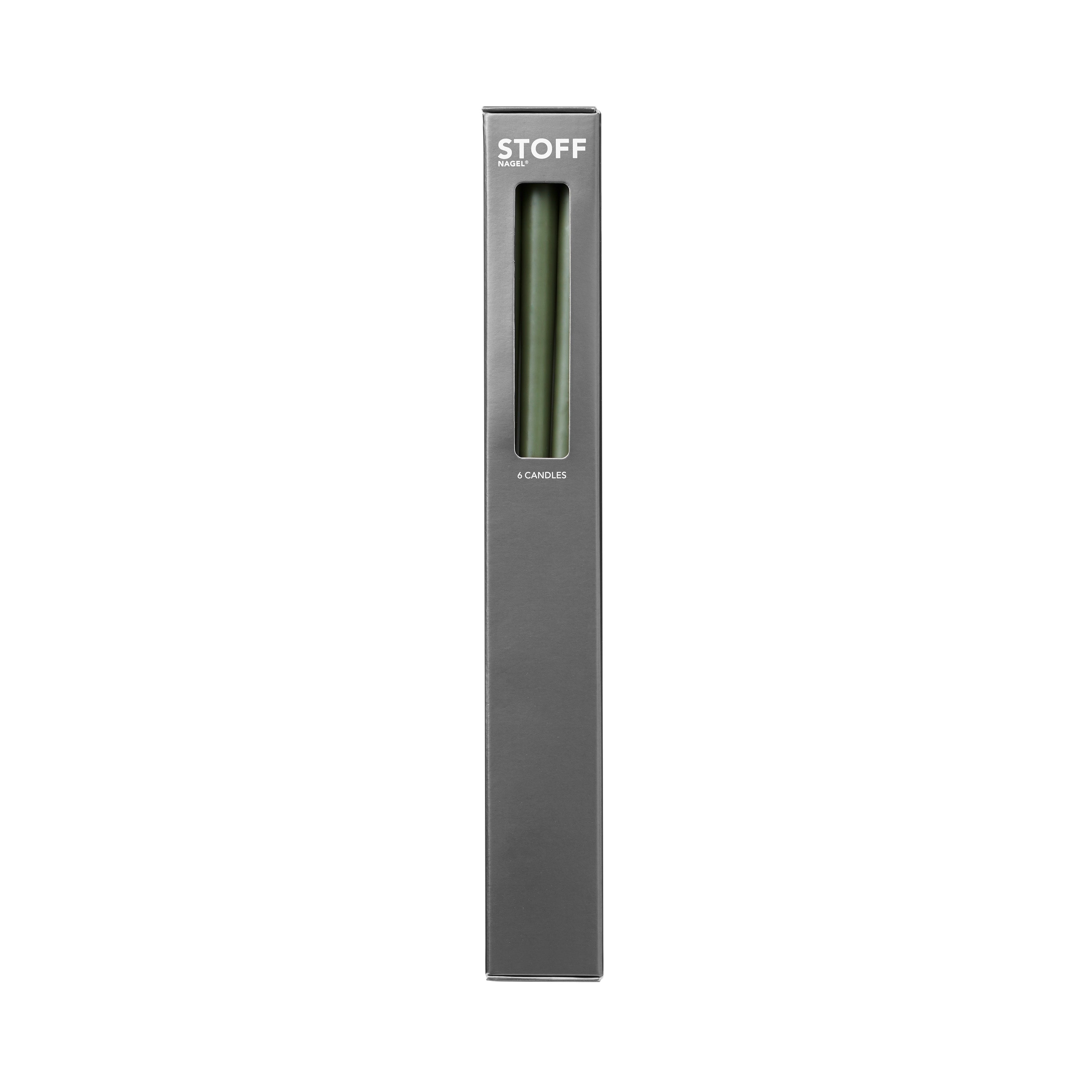 [product_category]-Stoff Nagel Candles By Ester & Erik 6 Pcs., Dusty Green-STOFF Nagel-5700002166357-36004-STO-2