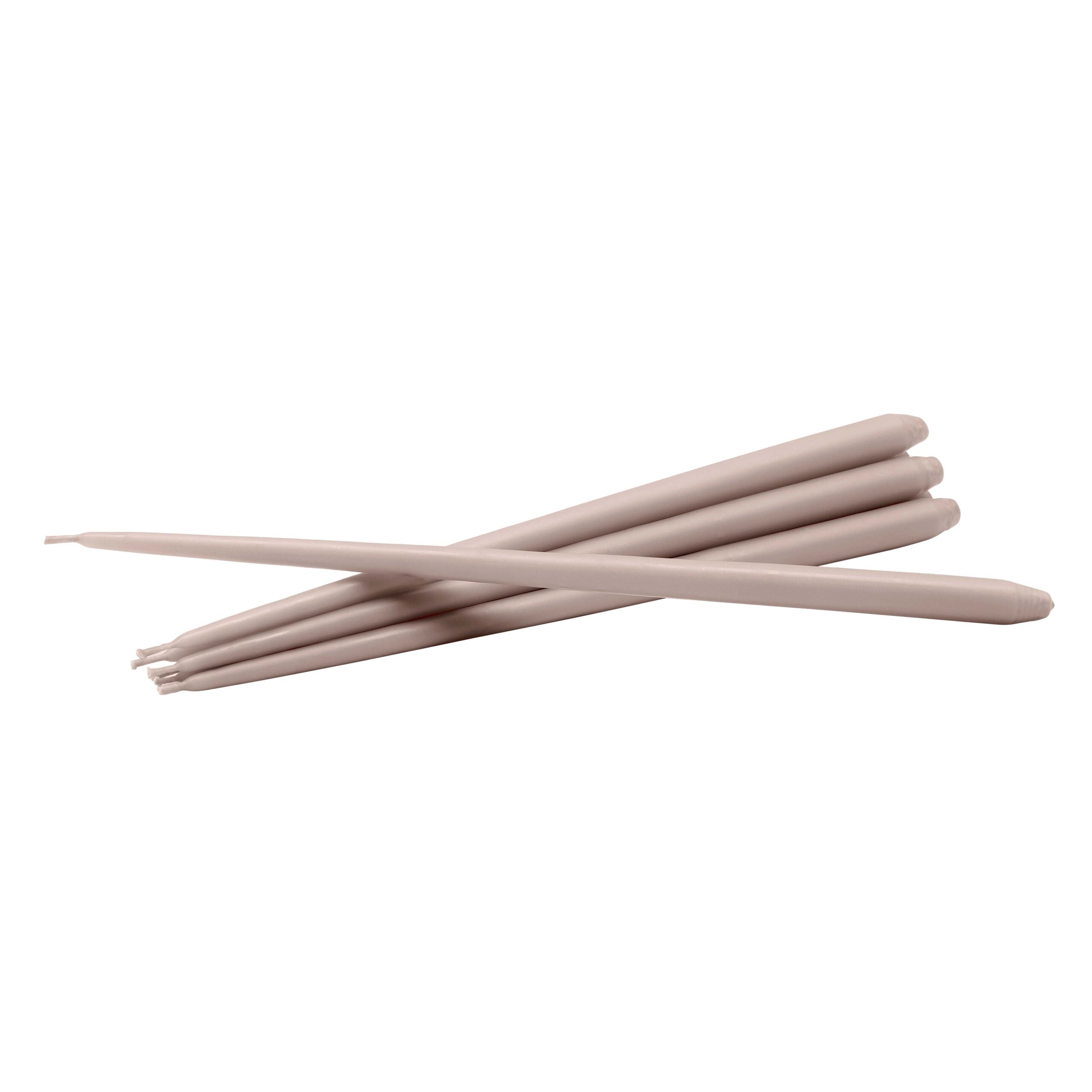 [product_category]-Stoff Nagel Candles By Ester & Erik 6 Pcs., Latte-STOFF Nagel-5700002218308-36020-STO-1