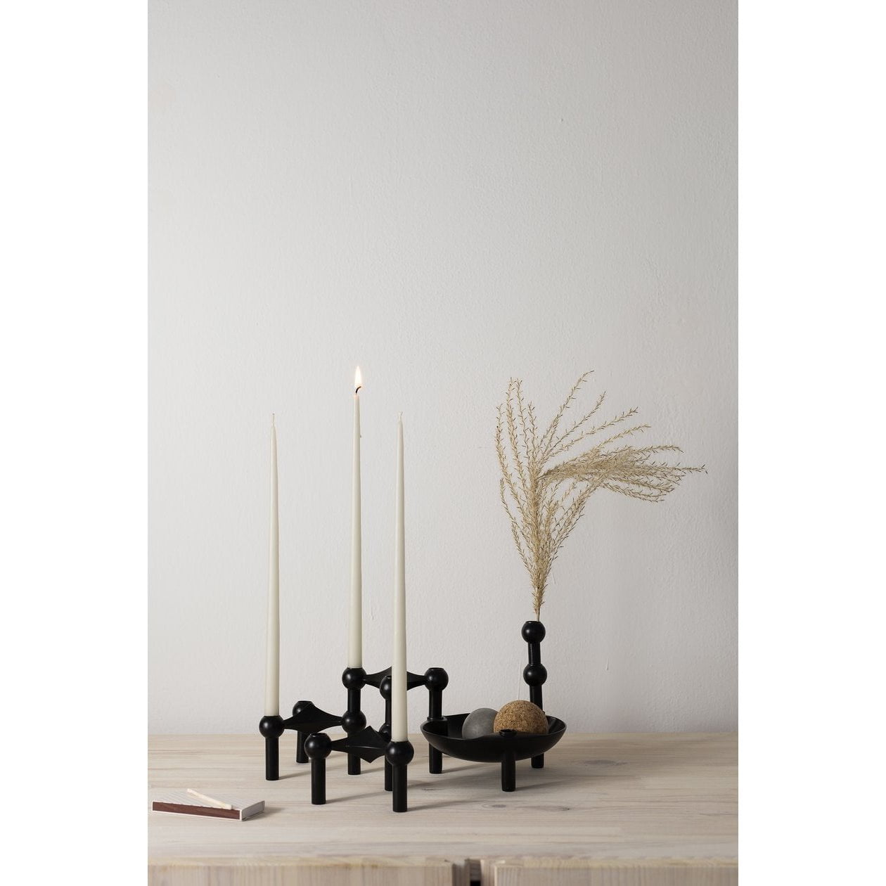 [product_category]-Stoff Nagel Vase, Black-STOFF Nagel-5700002094063-9053-STO-6