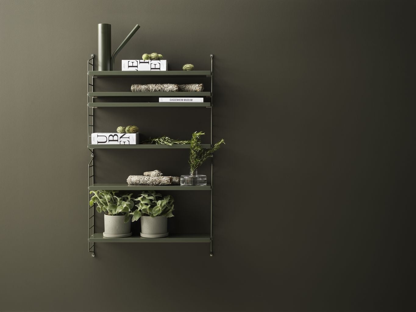 [product_category]-String Furniture String Pocket Wall Shelf, Sage/Sage-String Furniture-7350038274618-SP5015-47-47-STR-5