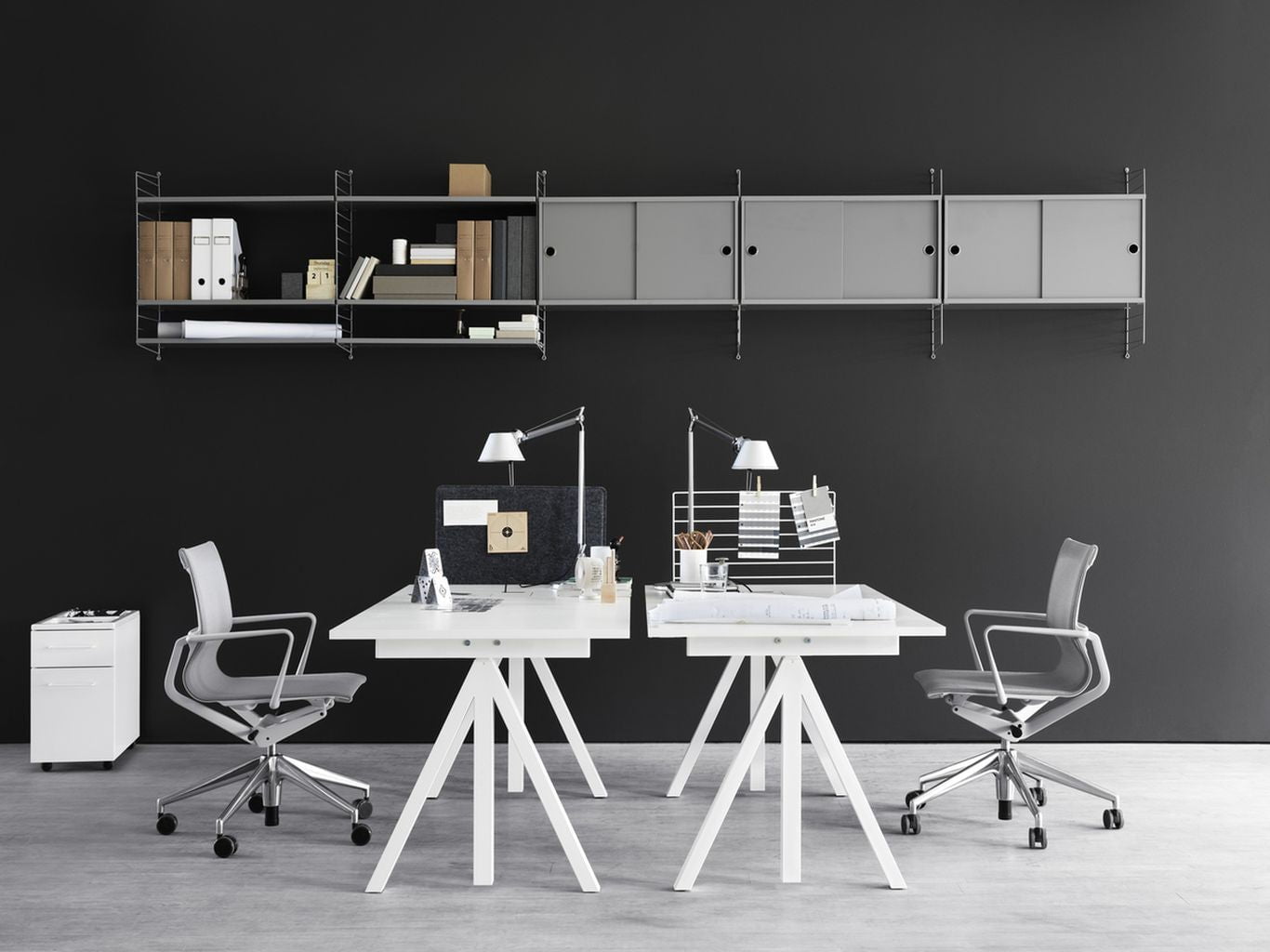 [product_category]-String Furniture String System Cabinet Element With Sliding Doors Ash, 30x78x42 Cm-String Furniture-7350038271853-CD7830-06-1-STR-3