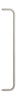 String Furniture String String Systémové oblečení kolejnice na kovovou polici 58 cm, béžová
