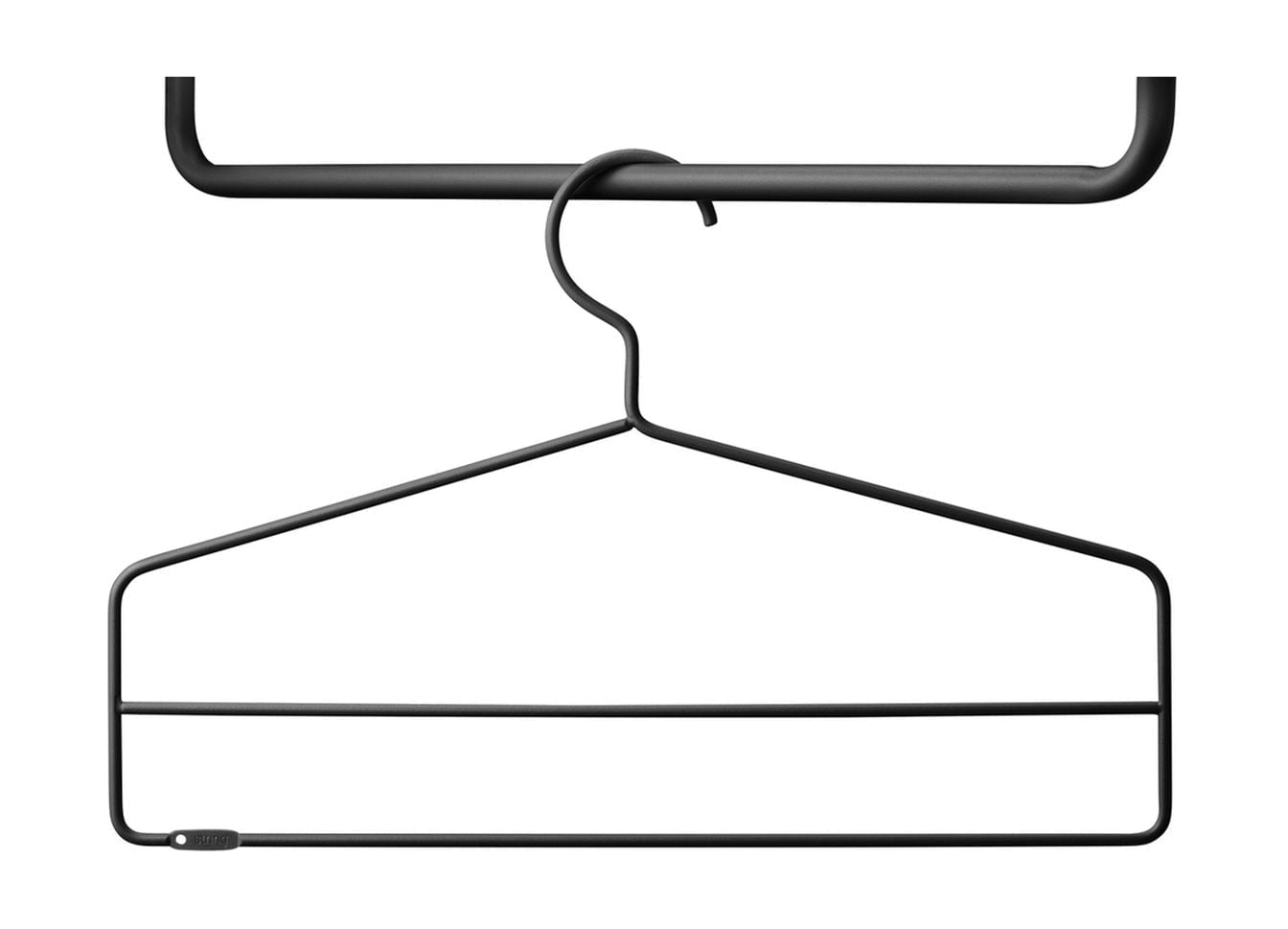 [product_category]-String Furniture String System Coat Hook Black, Set Of 4 2-String Furniture-7350038273321-SCH-13-4-STR-1