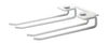 String Furniture String String System Sklo zavěšení 20 cm bílá, sada 2