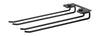 String Furniture String String System Sklo zavěšení 30 cm černé, sada 2