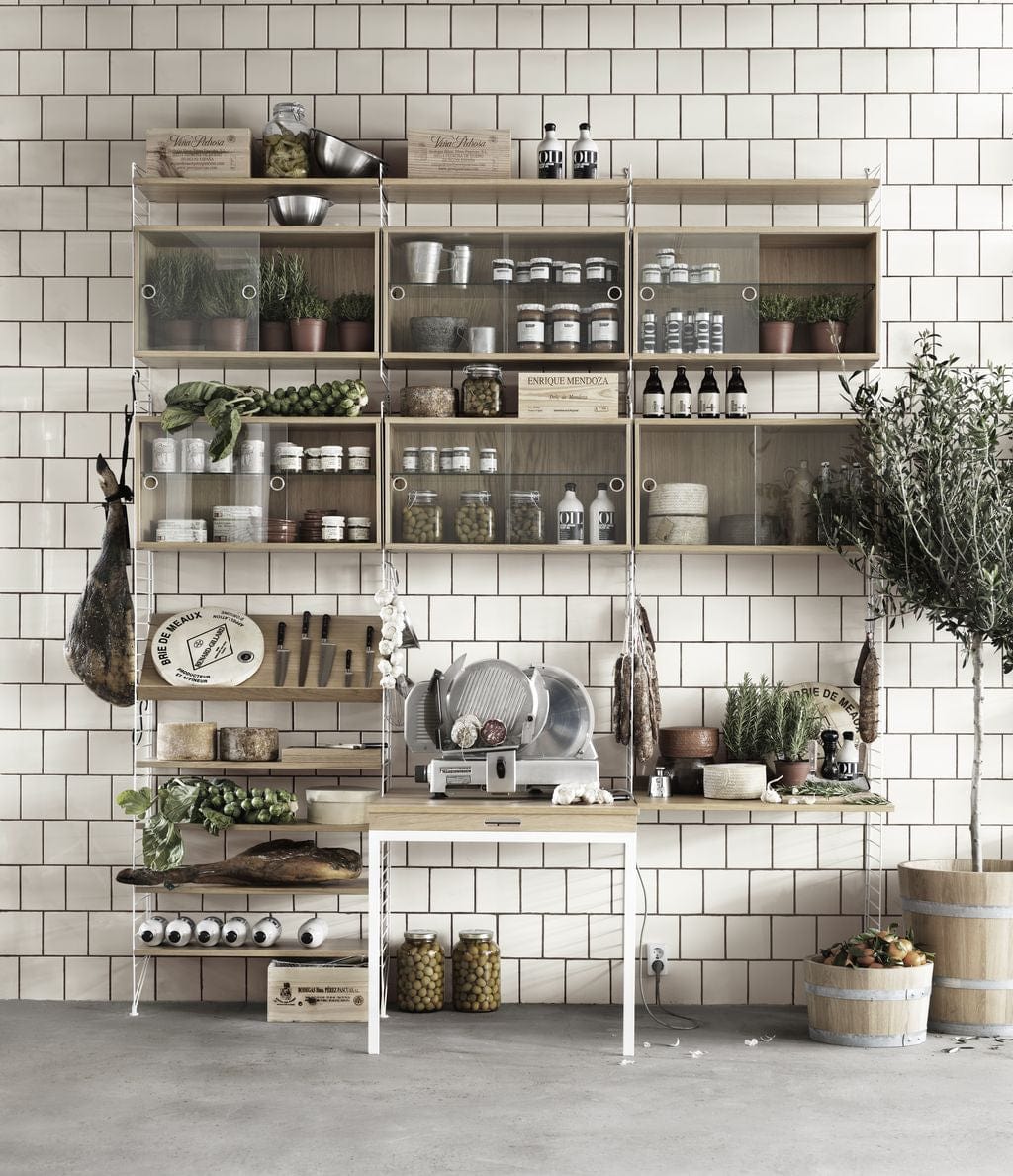[product_category]-String Furniture String System Shelf Made Of Wood Oak 30x78 Cm, Set Of 3-String Furniture-7350038270269-7830-05-3-STR-4