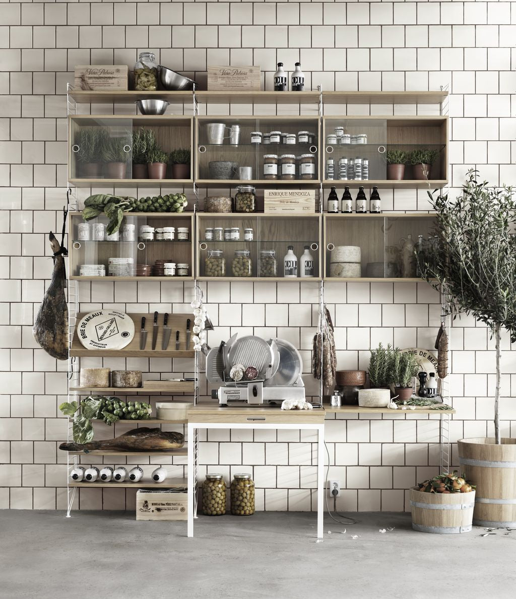 [product_category]-String Furniture String System Shelf Made Of Wood Oak 30x78 Cm, Set Of 3-String Furniture-7350038270269-7830-05-3-STR-6