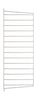 String nábytek String String Systém boční panel stěny namontované 30x75 cm beige, sada 2