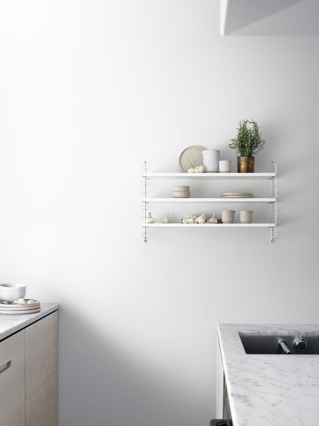 [product_category]-String Furniture String System Wooden Shelf 20x78 Cm White, Set Of 3-String Furniture-7350038270177-7820-12-3-STR-5