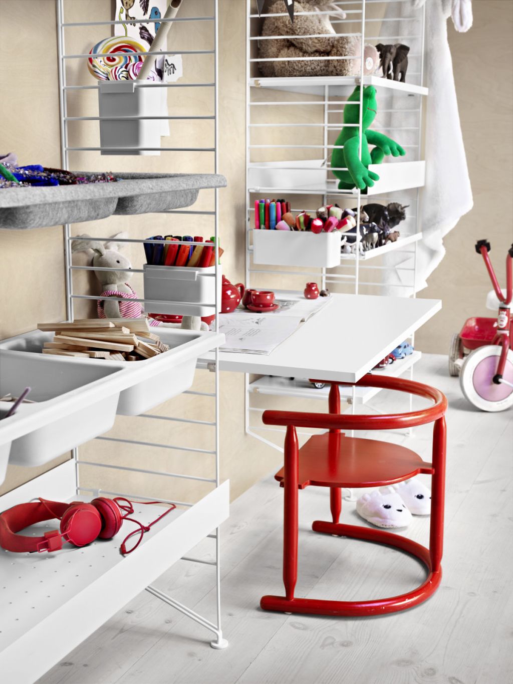 [product_category]-String Furniture String System Work Desk, White-String Furniture-7350038270320-7858-12-1-STR-2